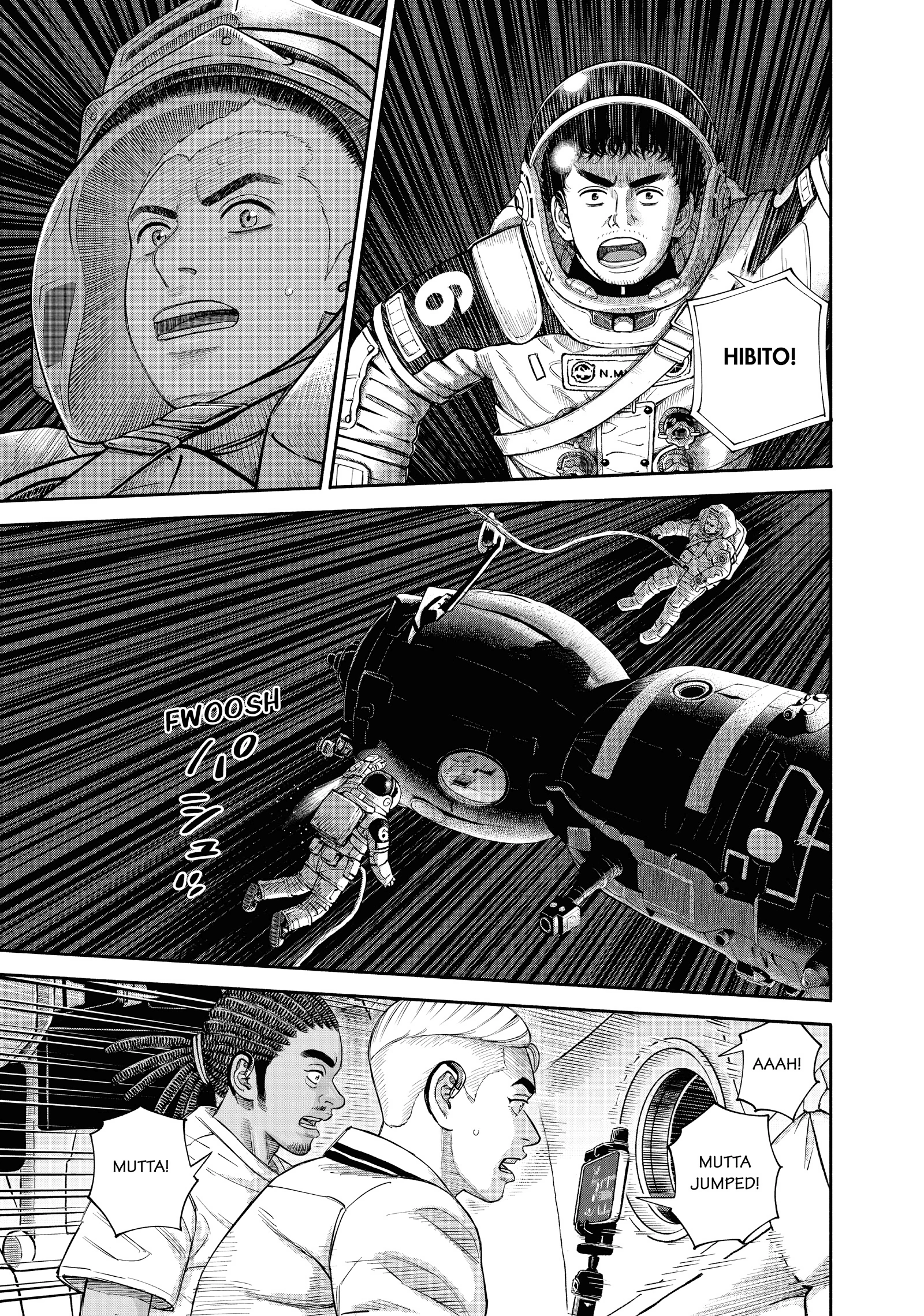 Uchuu Kyoudai - Digital Colored Comics Chapter 406 page 12 - 