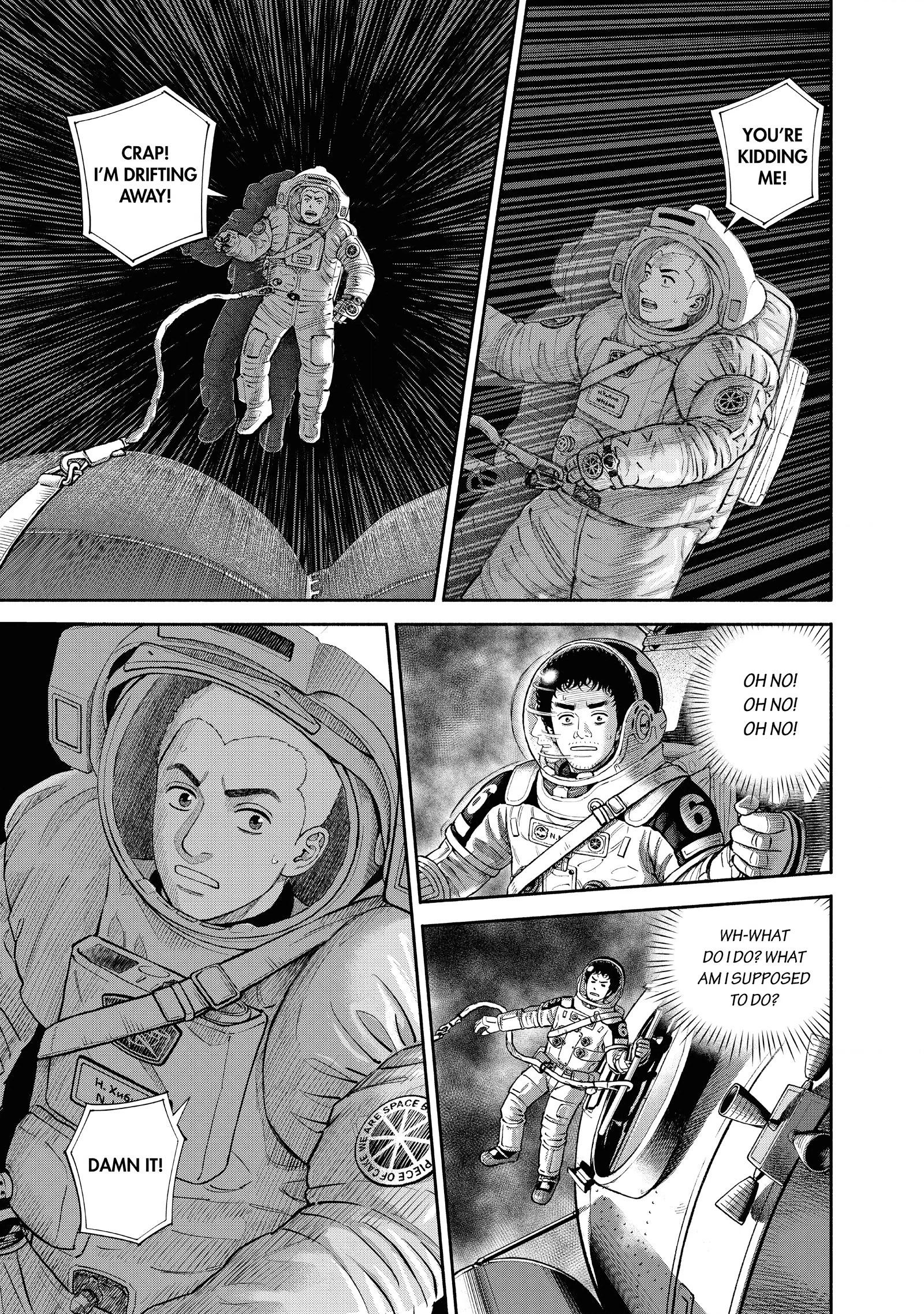 Uchuu Kyoudai - Digital Colored Comics Chapter 406 page 8 - 