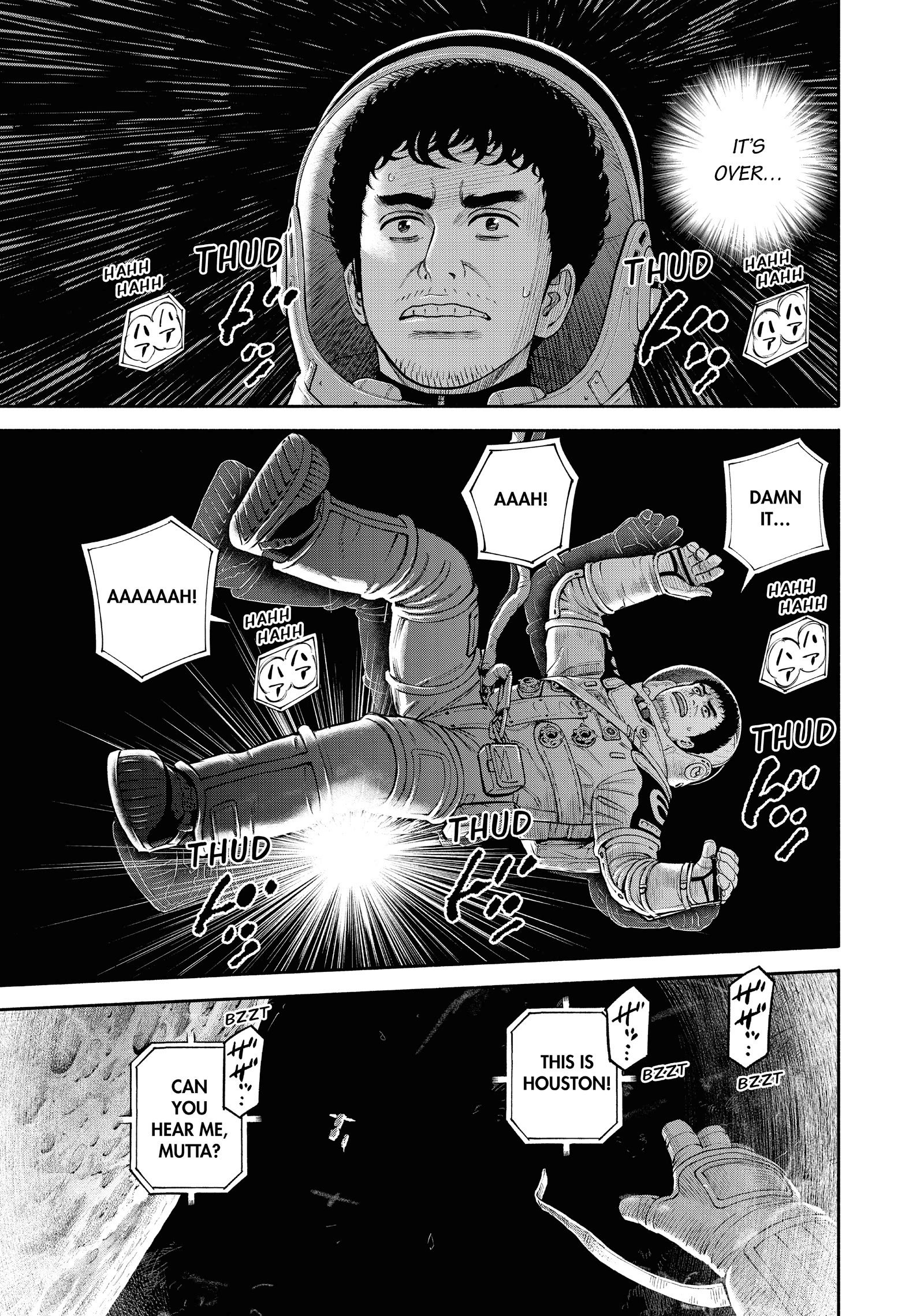 Uchuu Kyoudai - Digital Colored Comics Chapter 407 page 17 - 