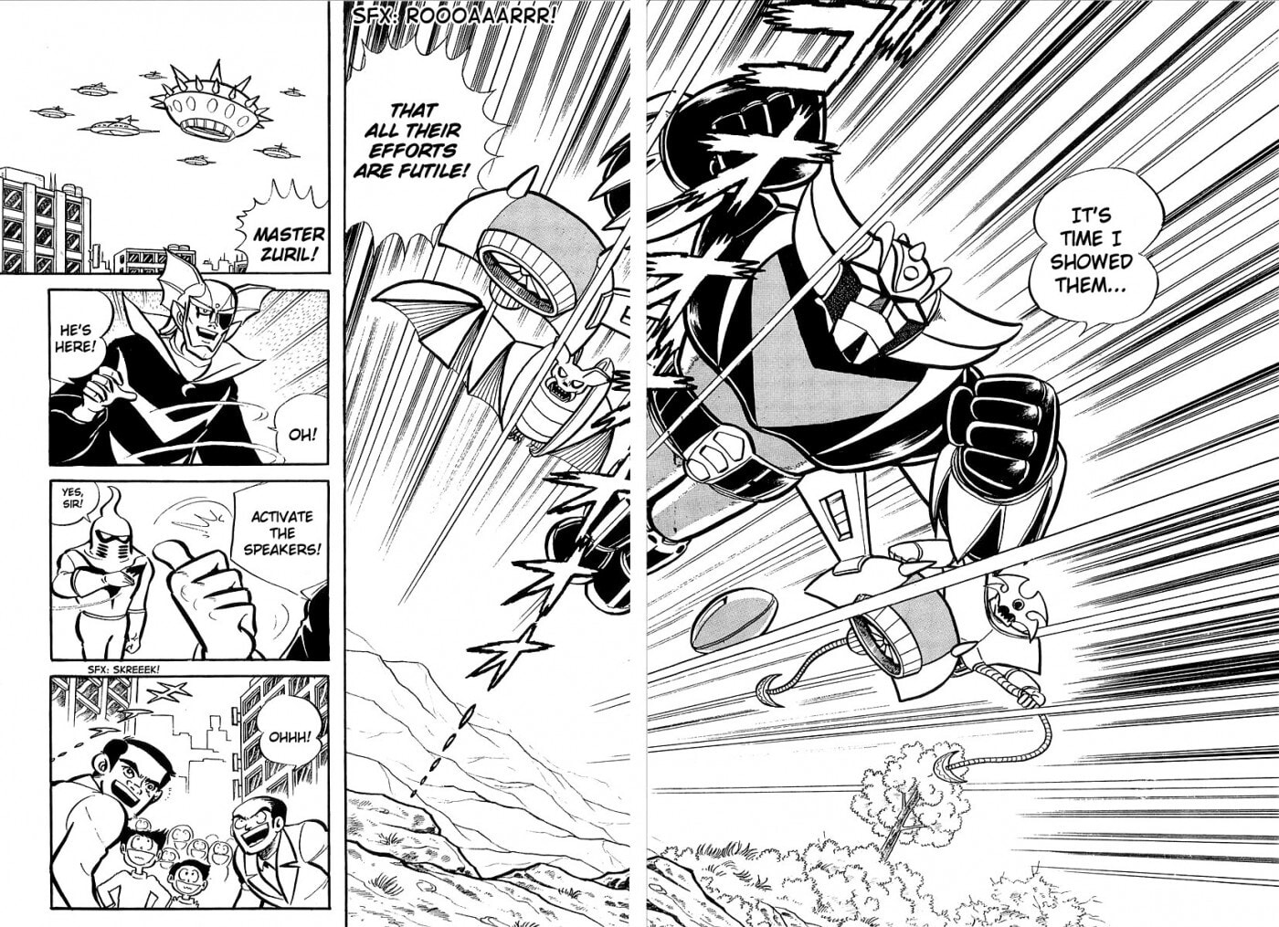 UFO Robo Grendizer Chapter 8 page 6 - 