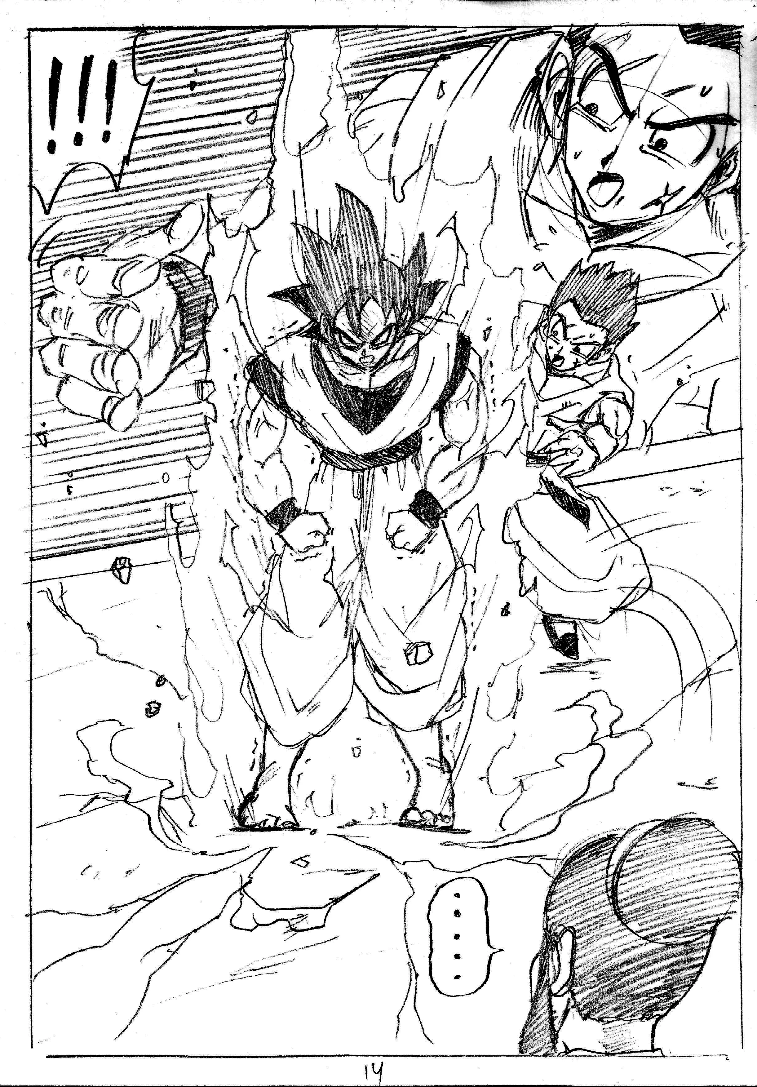 ULTRA Vegito, the God Killer Chapter 22 page 14 - 
