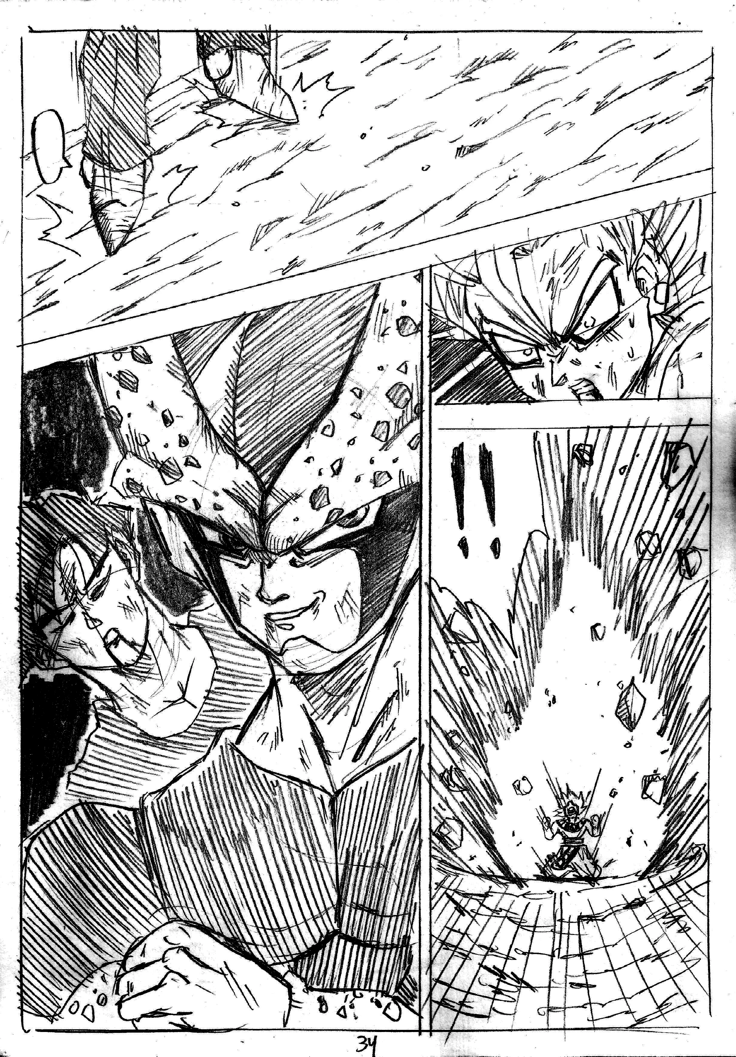 ULTRA Vegito, the God Killer Chapter 24 page 34 - 