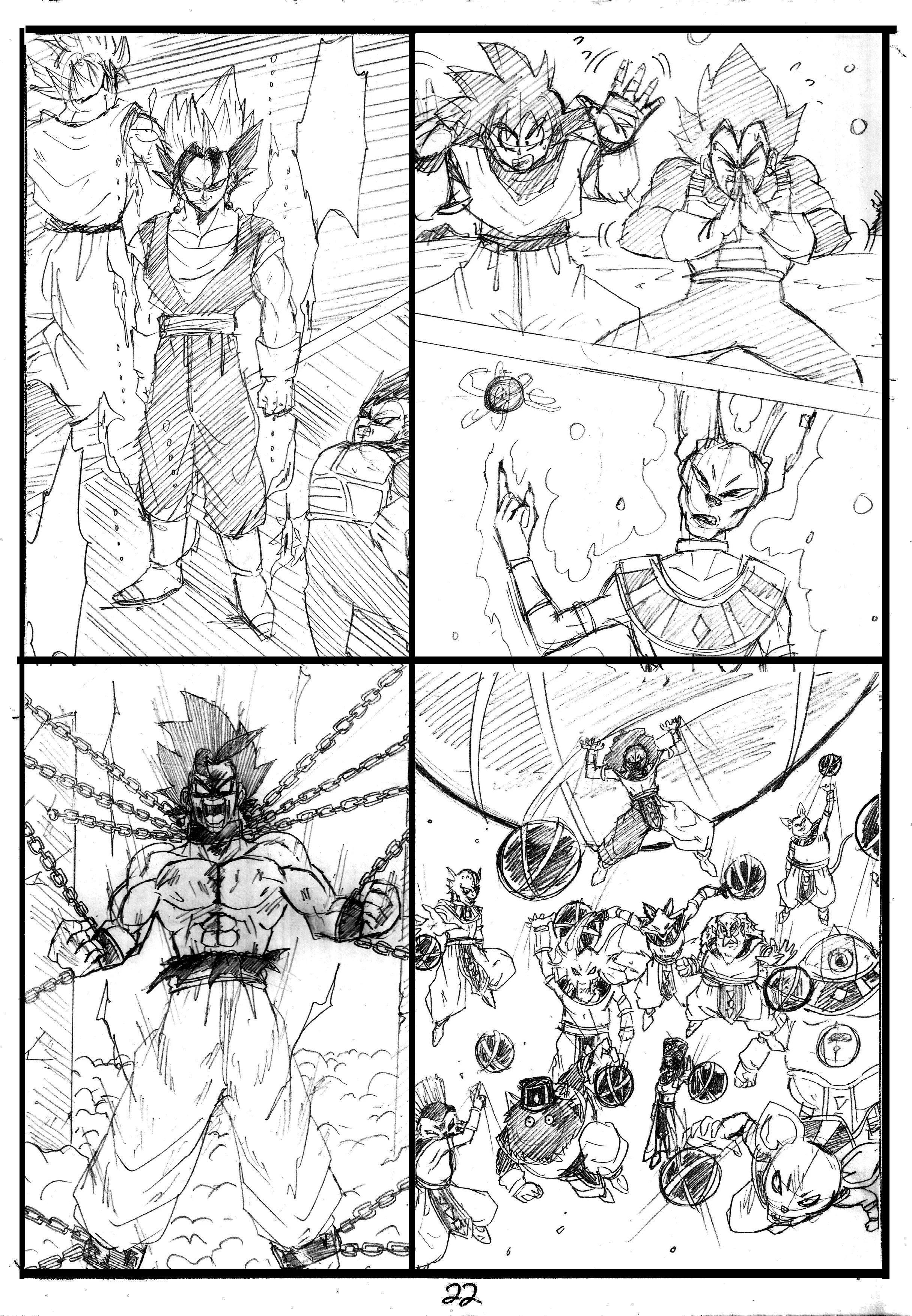 ULTRA Vegito, the God Killer Chapter 25 page 22 - 