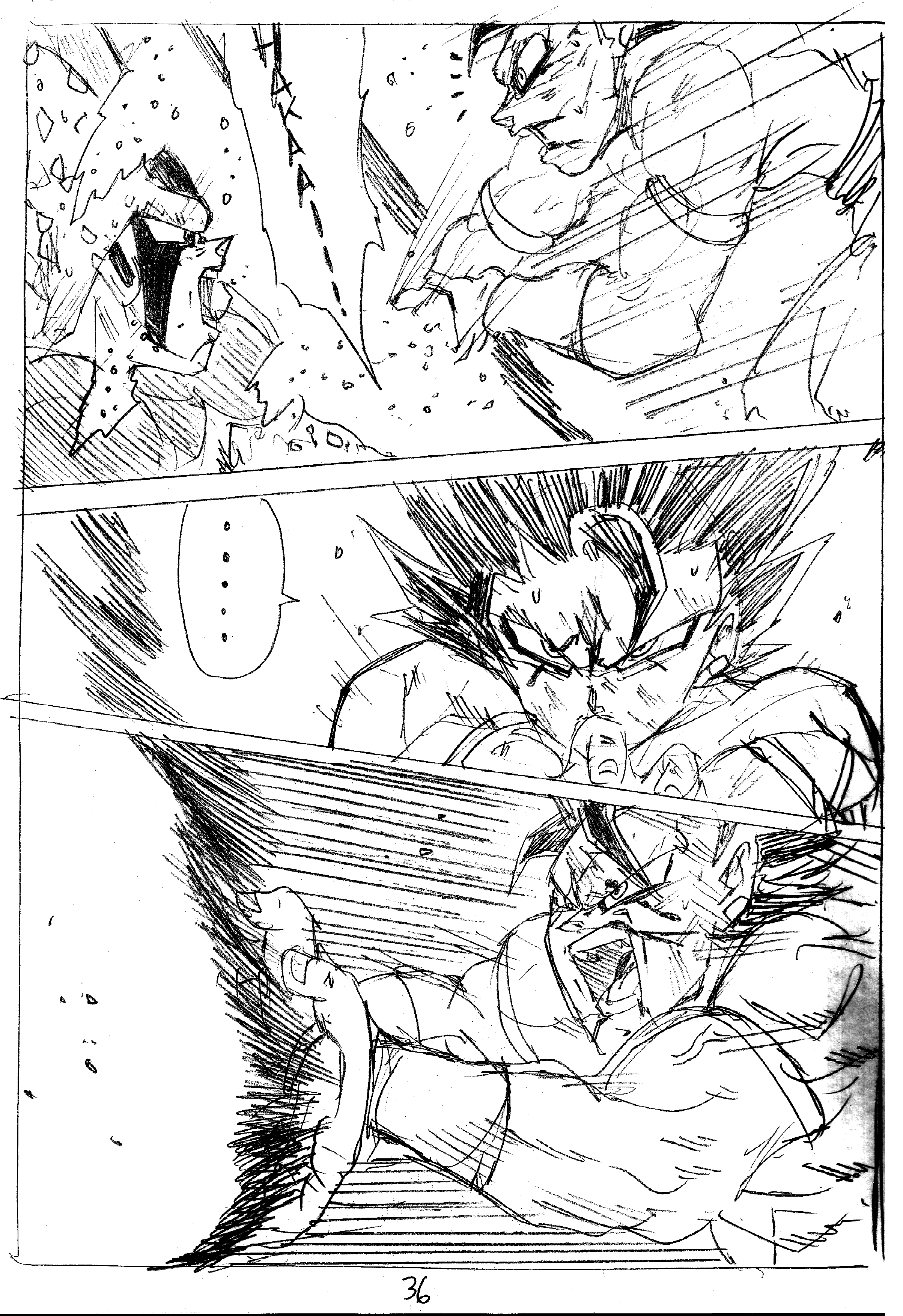 ULTRA Vegito, the God Killer Chapter 26 page 36 - 