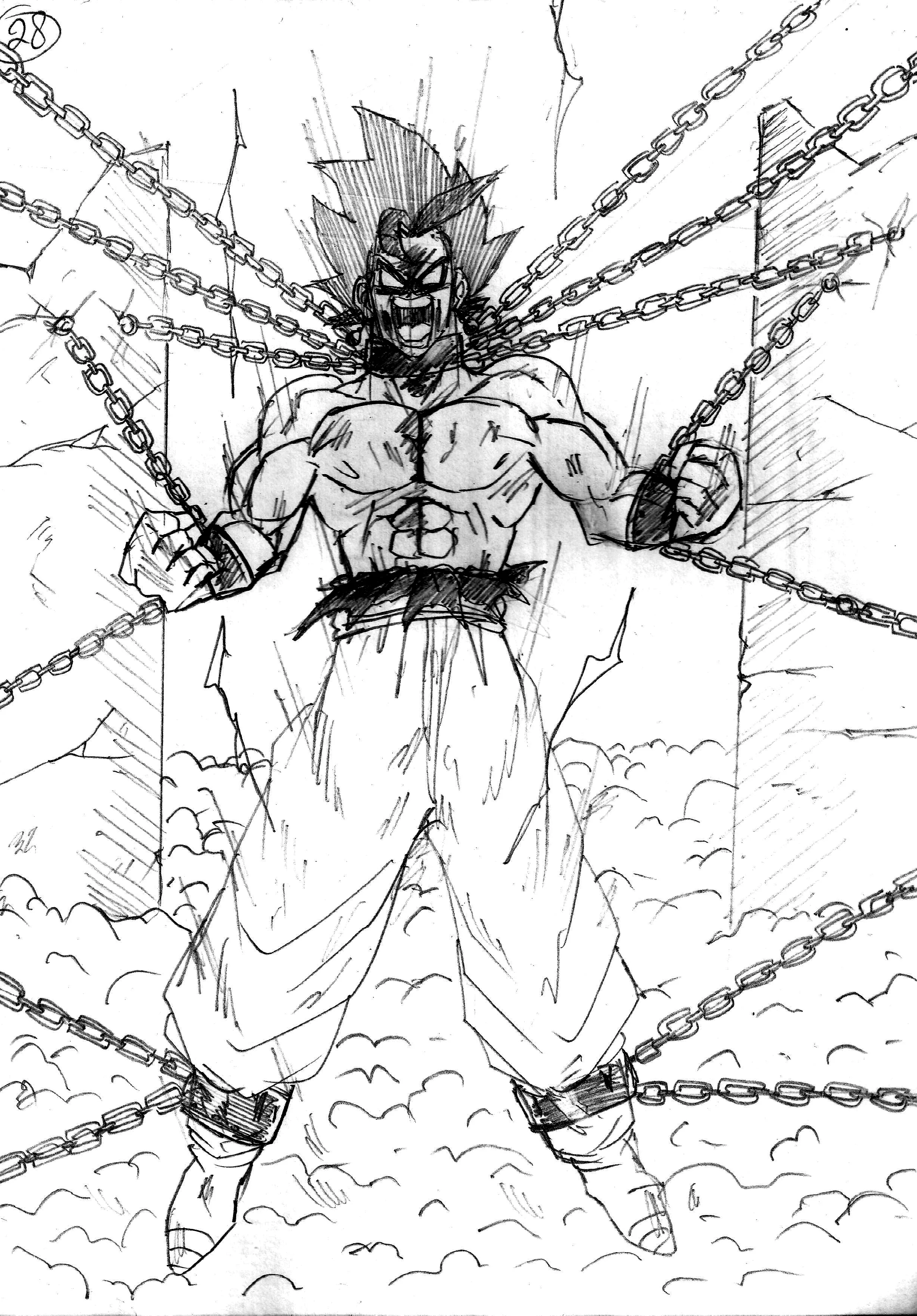 ULTRA Vegito, the God Killer Chapter 3 page 28 - 