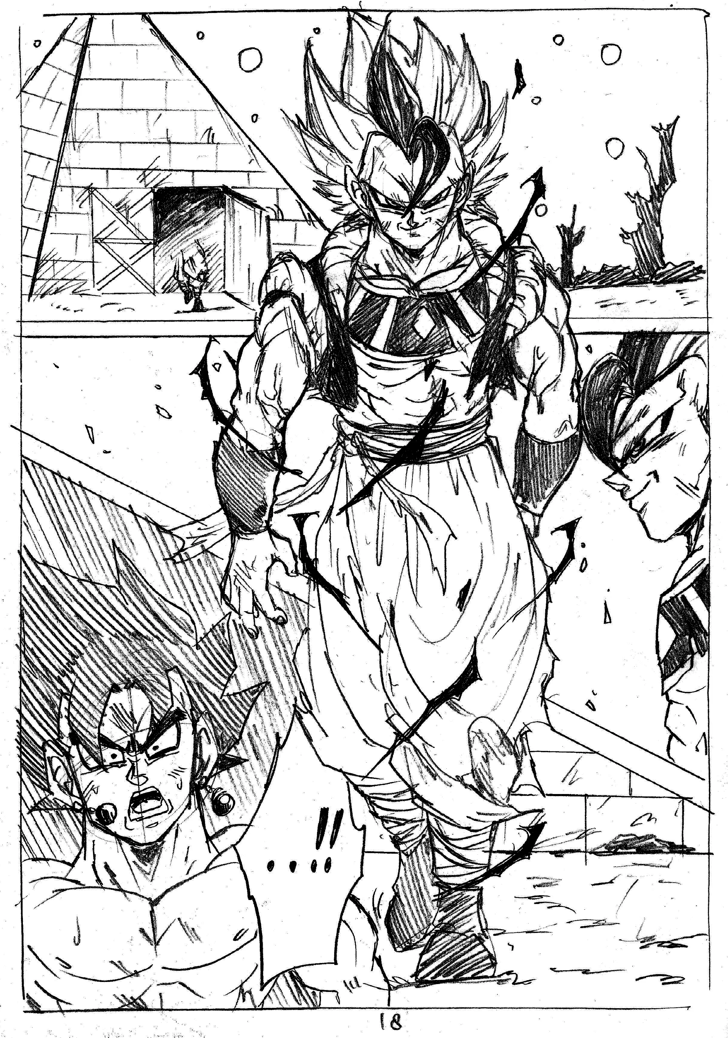 ULTRA Vegito, the God Killer Chapter 30 page 18 - 