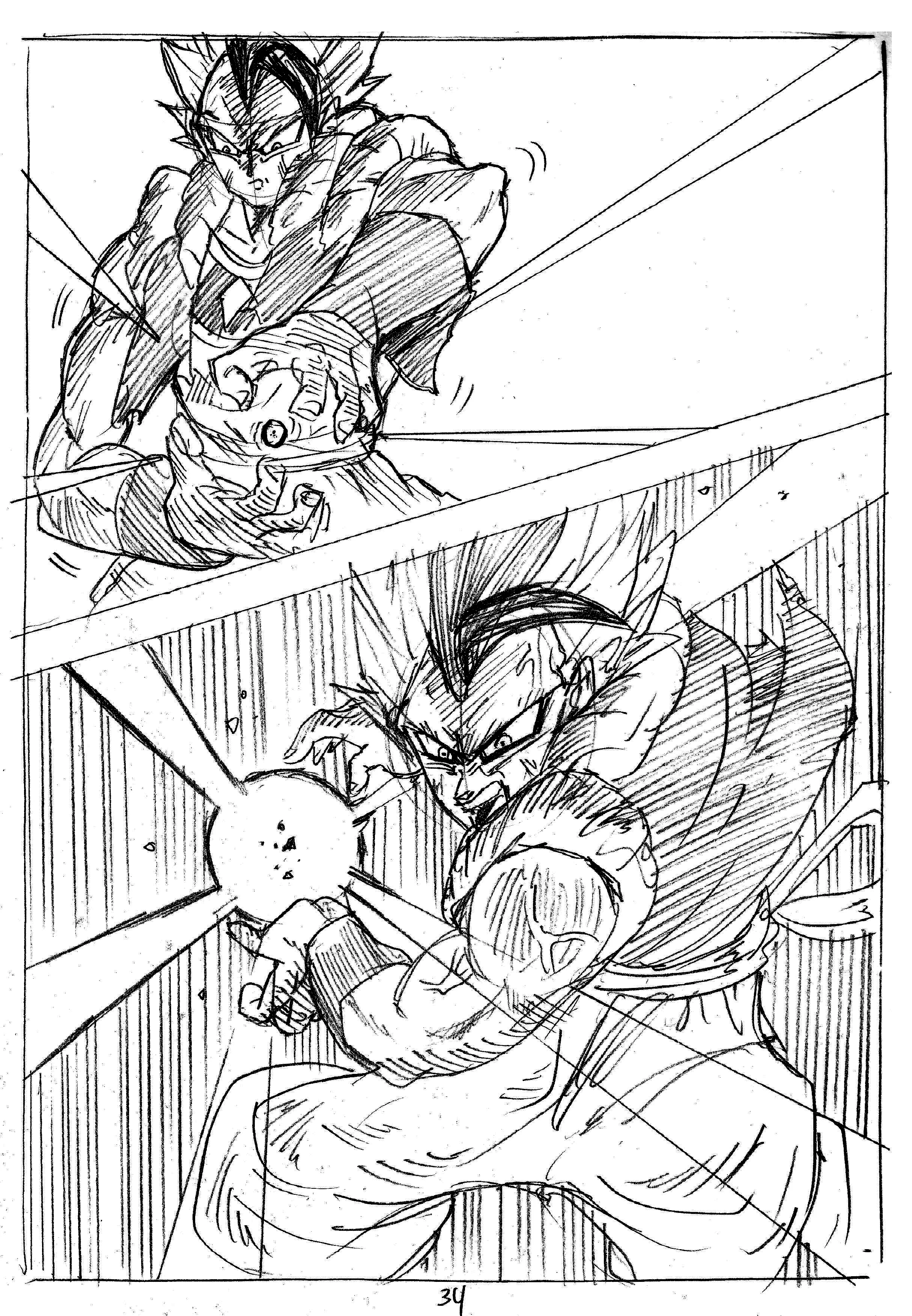 ULTRA Vegito, the God Killer Chapter 31 page 34 - 