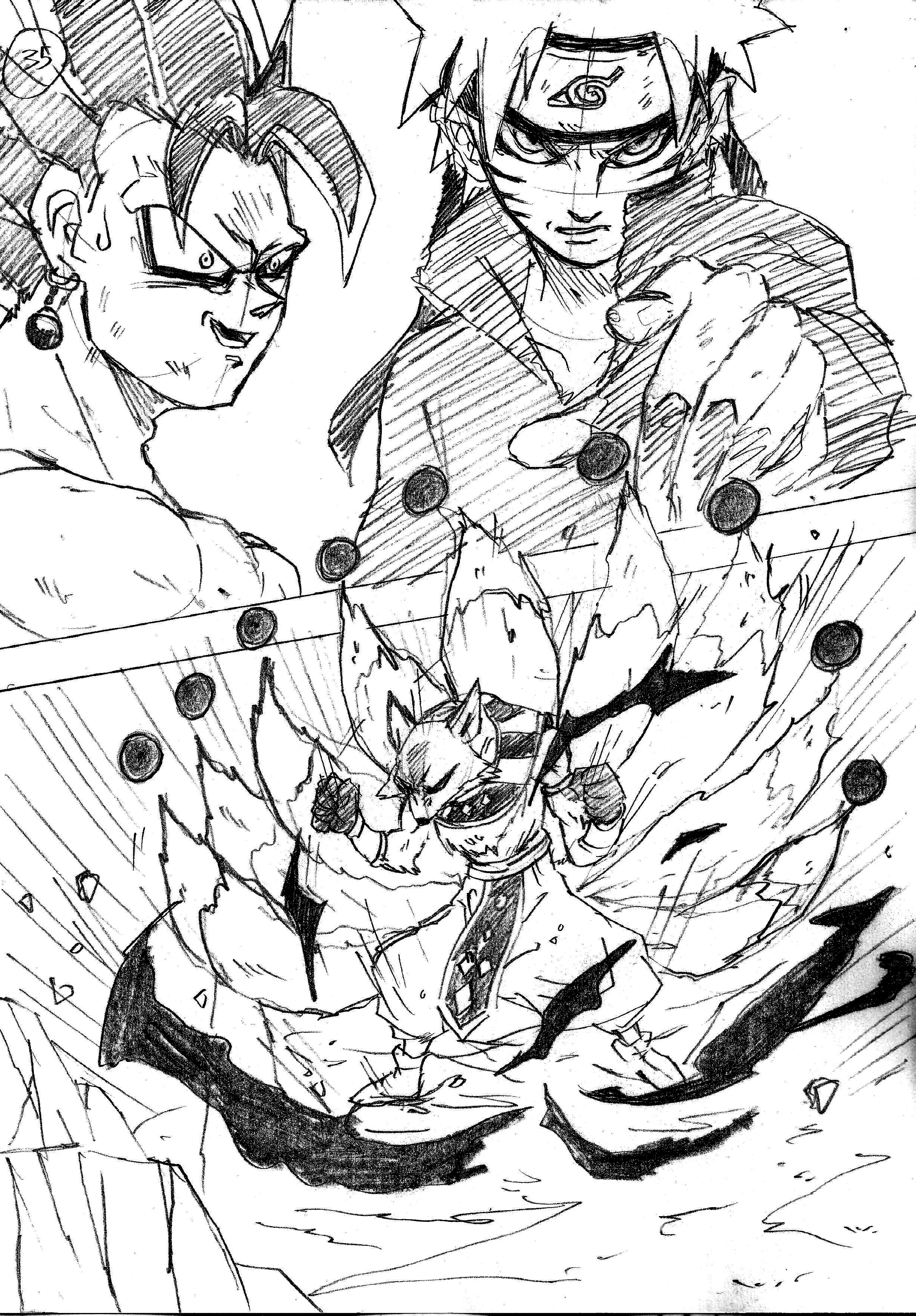 ULTRA Vegito, the God Killer Chapter 5 page 35 - 