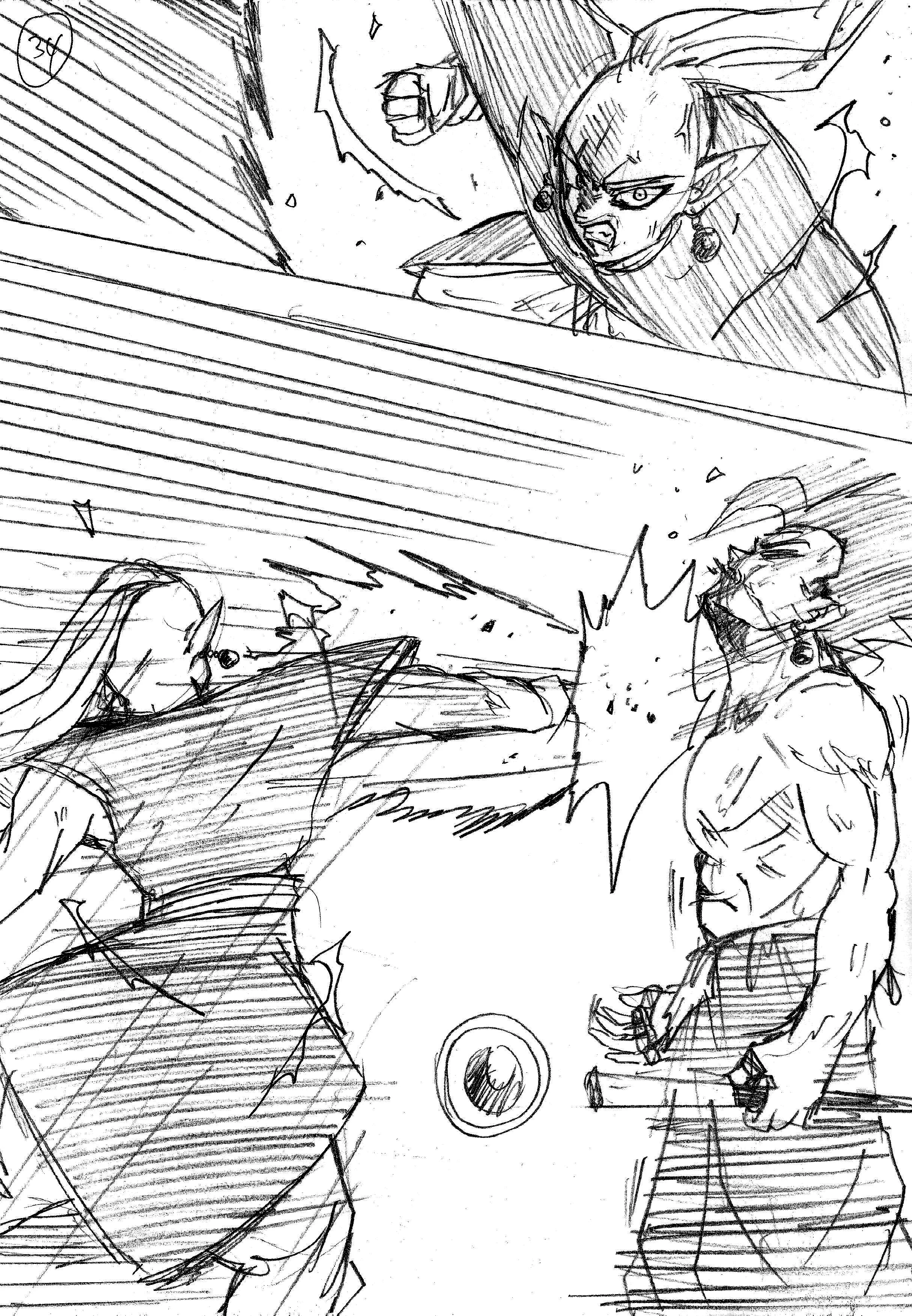 ULTRA Vegito, the God Killer Chapter 9 page 34 - 