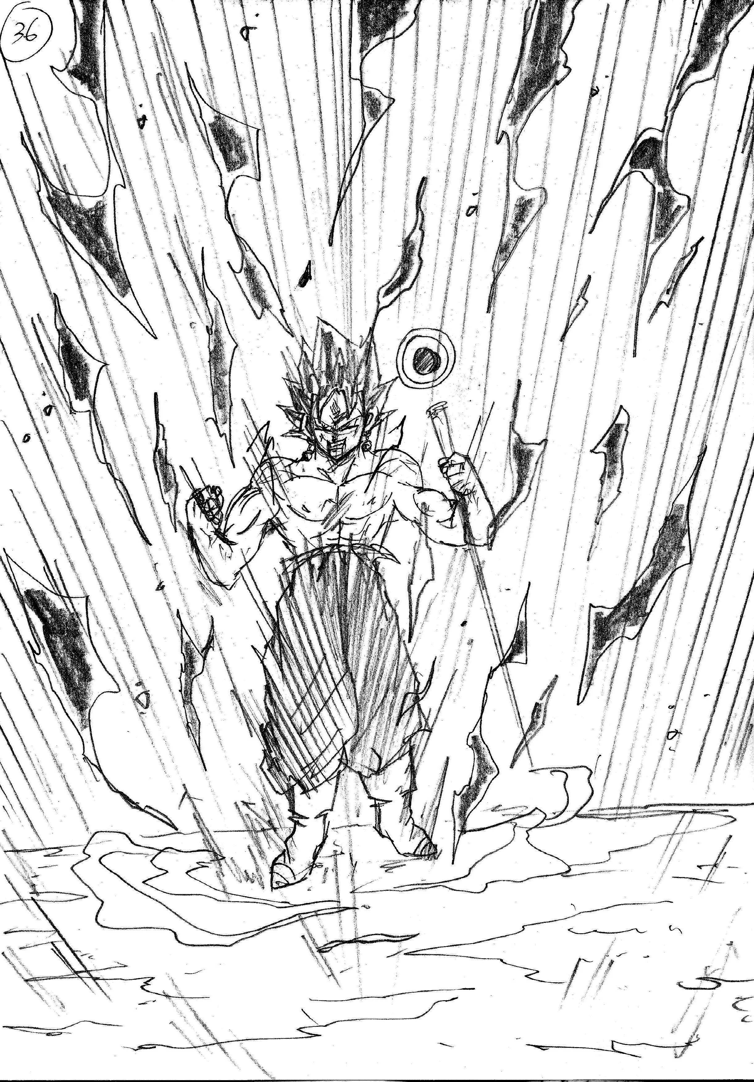 ULTRA Vegito, the God Killer Chapter 9 page 36 - 