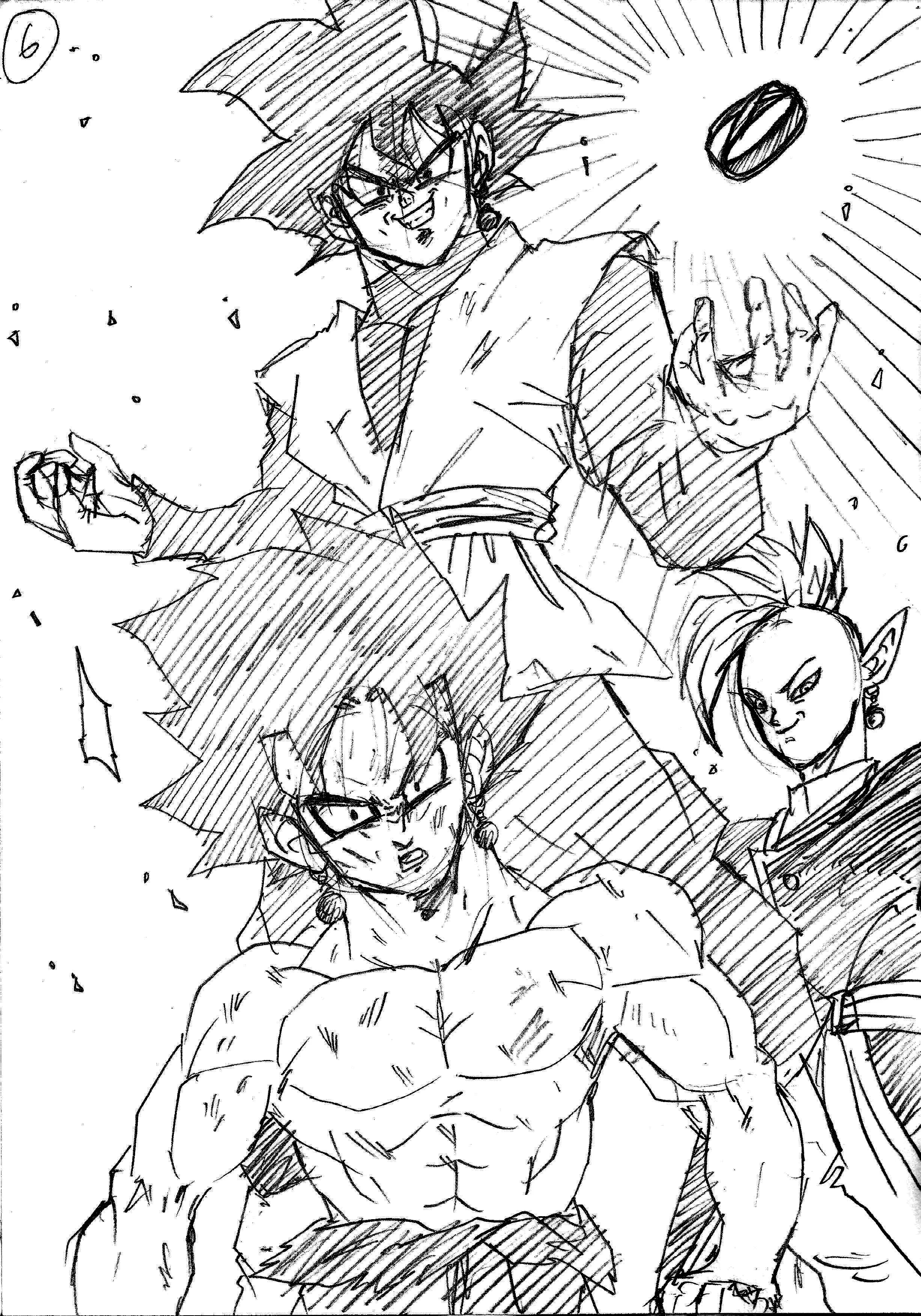 ULTRA Vegito, the God Killer Chapter 9 page 6 - 