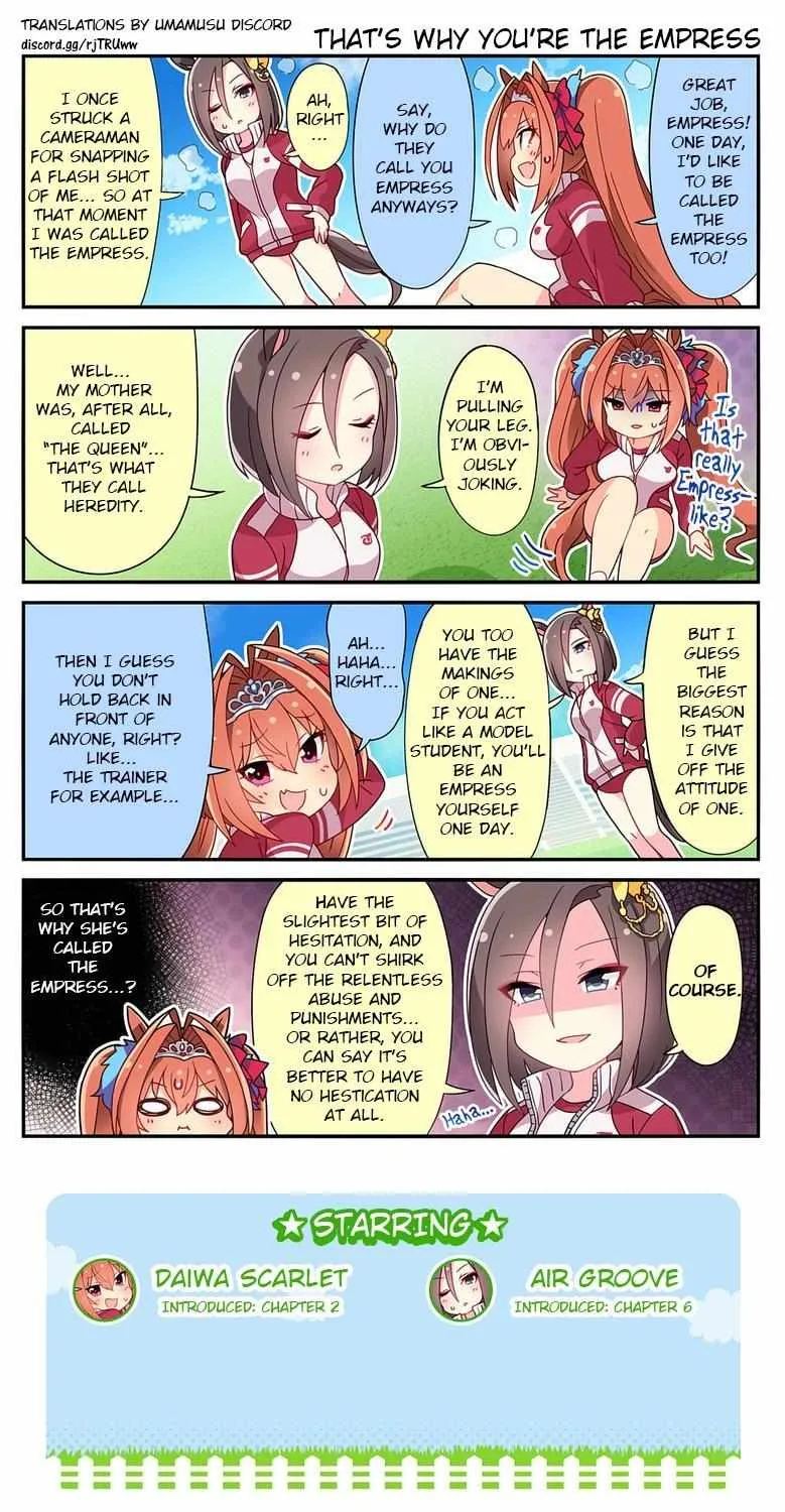 UmaYon - Mini Chapter 33 page 1 - 