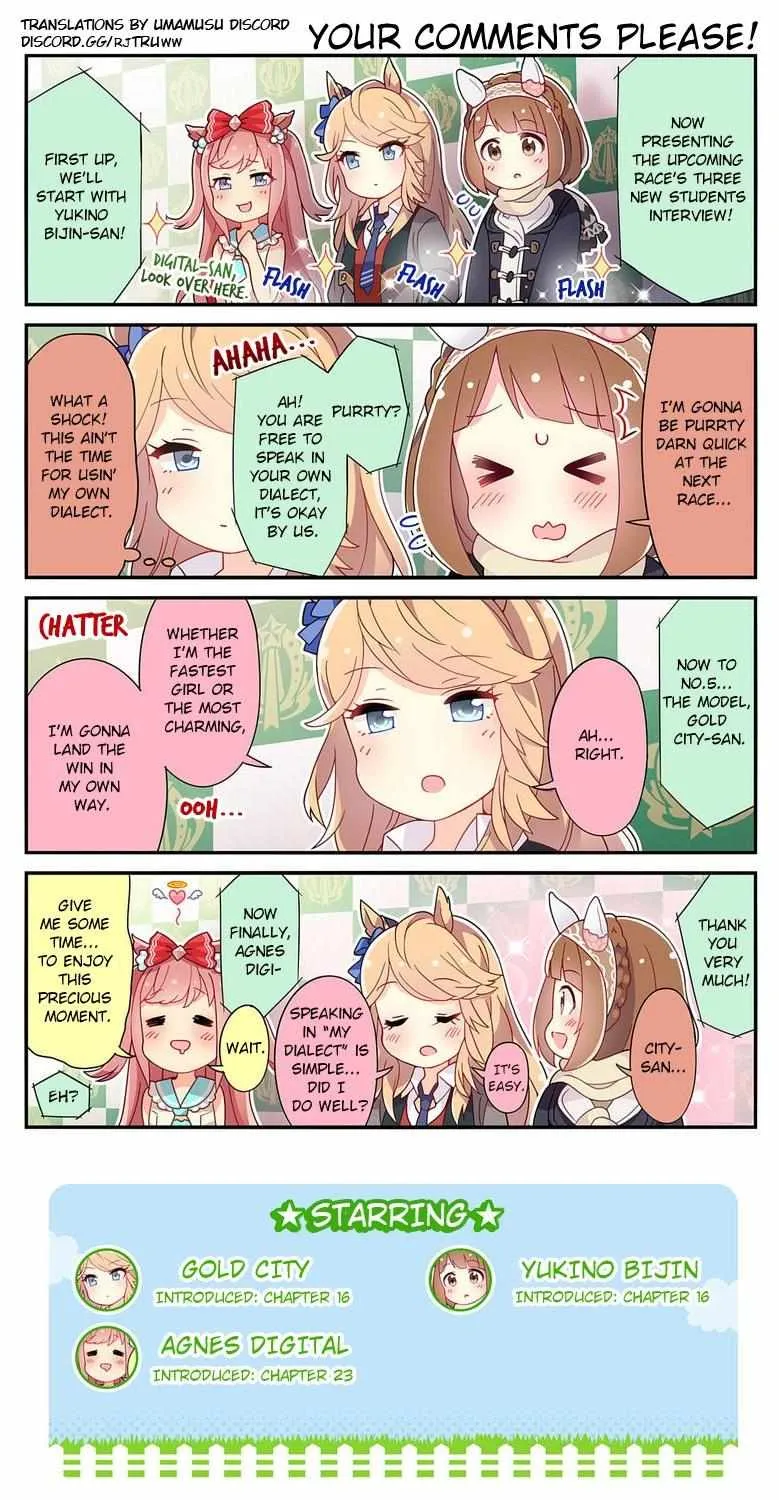 UmaYon - Mini Chapter 36 page 2 - 