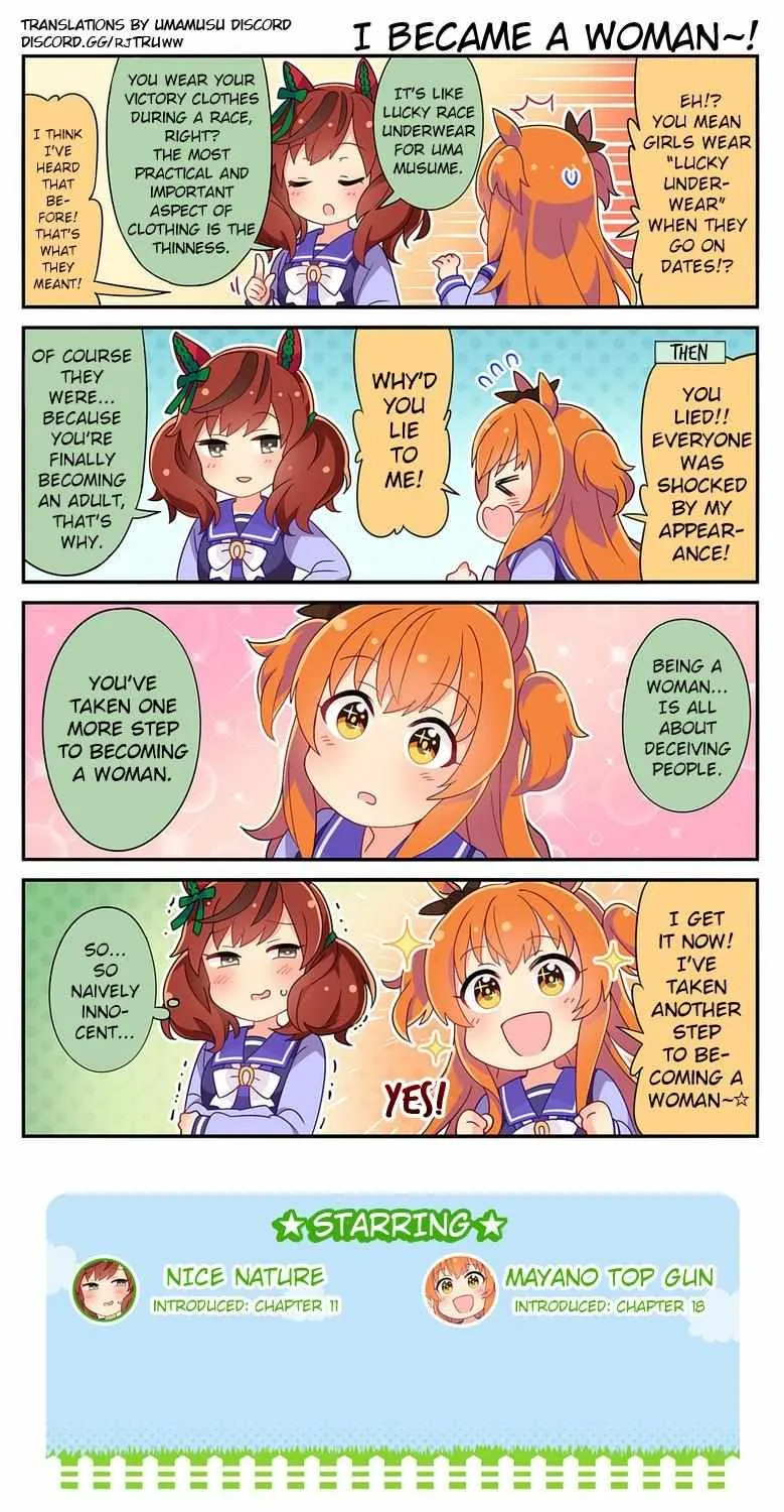 UmaYon - Mini Chapter 38 page 1 - 
