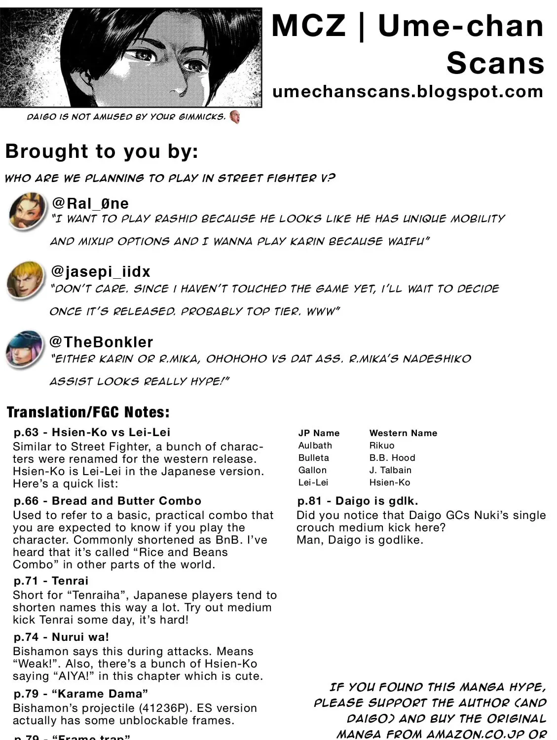 Umehara: Fighting Gamers! Chapter 4 page 49 - 