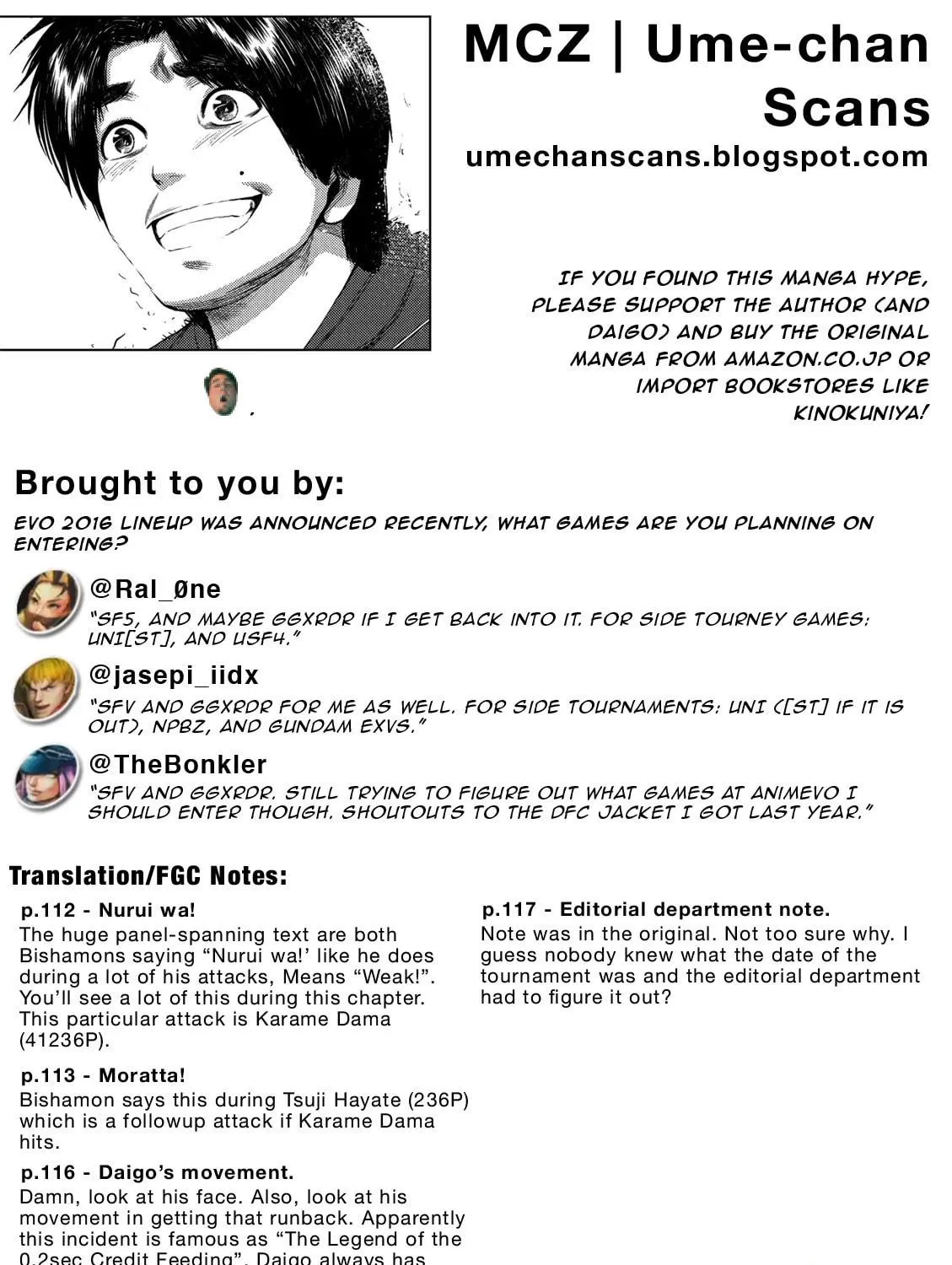 Umehara: Fighting Gamers! Chapter 6 page 41 - 