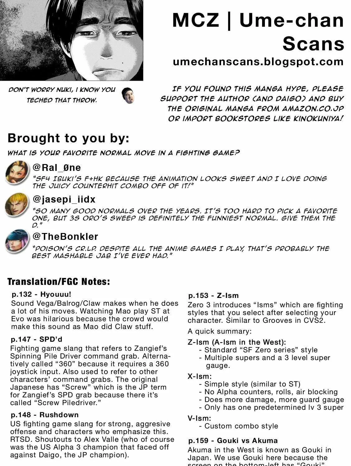 Umehara: Fighting Gamers! Chapter 8 page 53 - 