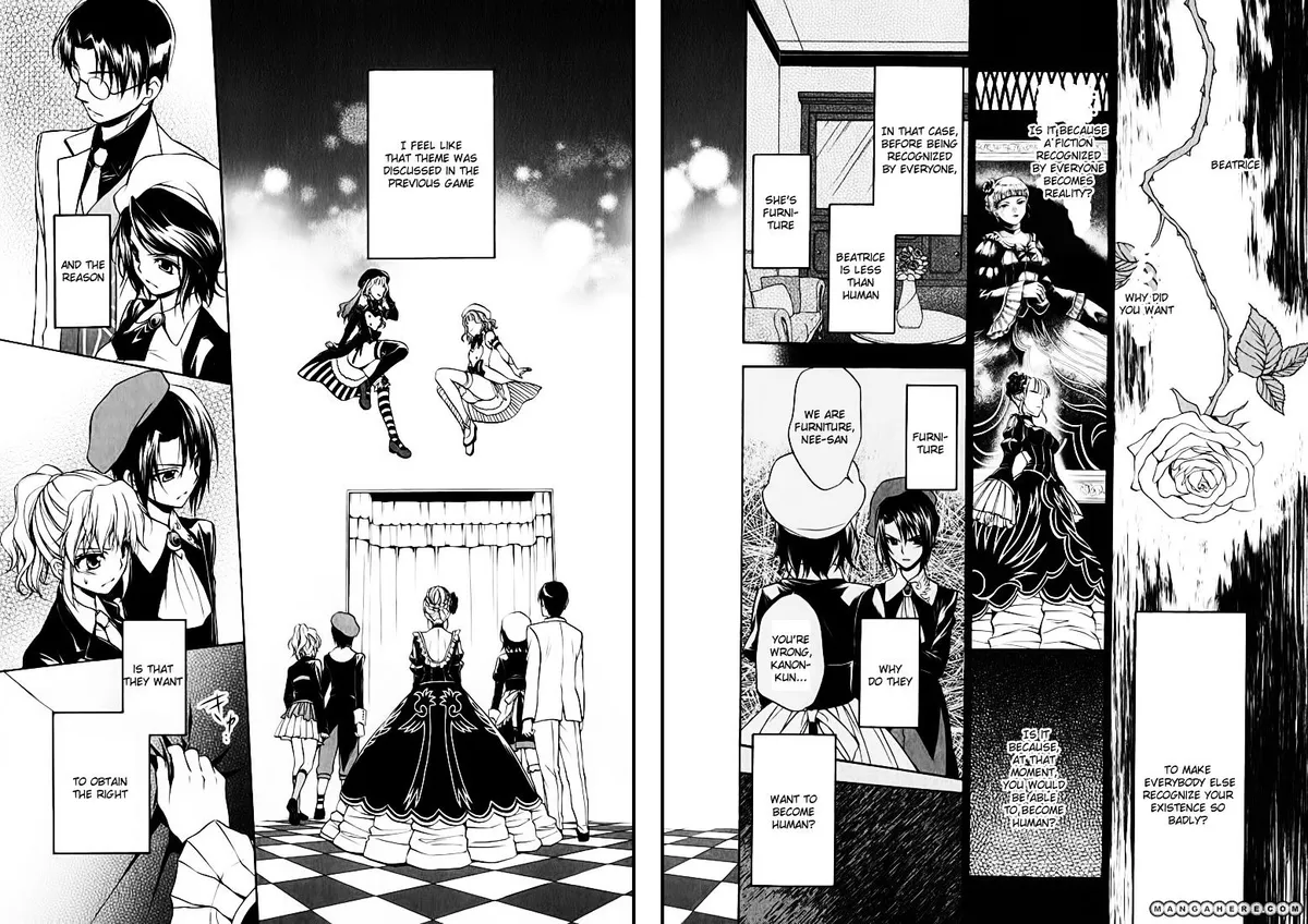 Umineko no Naku Koro ni Chiru Episode 7: Requiem of the Golden Witch Chapter 13 page 13 - 