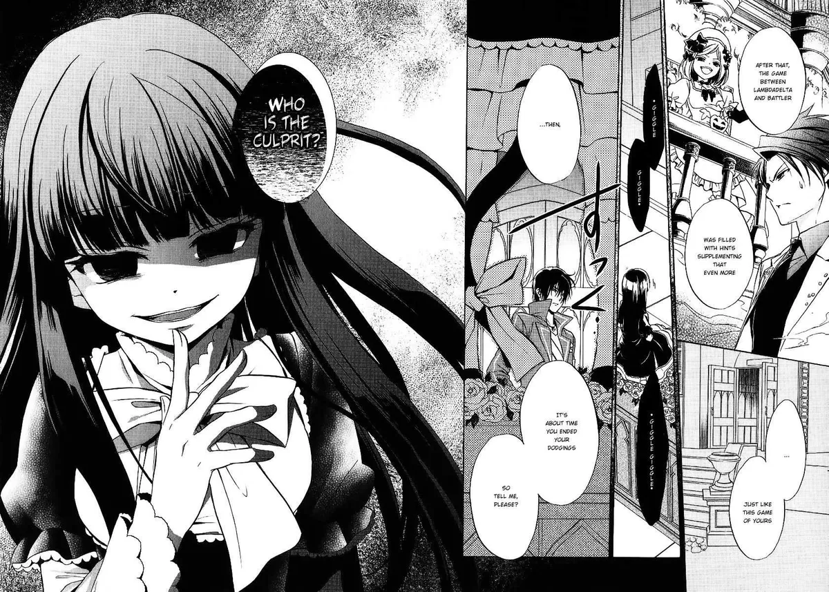 Umineko no Naku Koro ni Chiru Episode 7: Requiem of the Golden Witch Chapter 18 page 7 - 