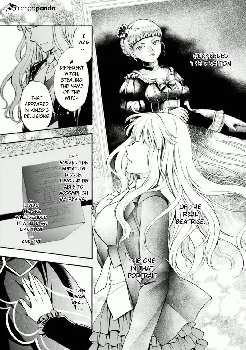 Umineko no Naku Koro ni Chiru Episode 7: Requiem of the Golden Witch Chapter 35 page 28 - 