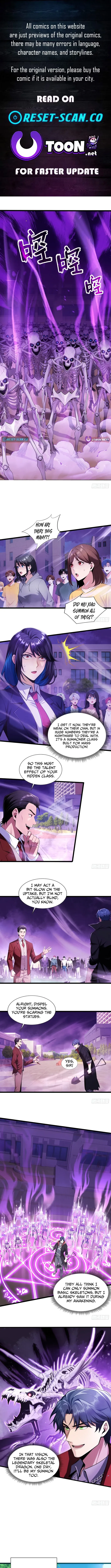 Undead Catastrophe: A Sea of Bones at My Command Chapter 2 page 1 - 