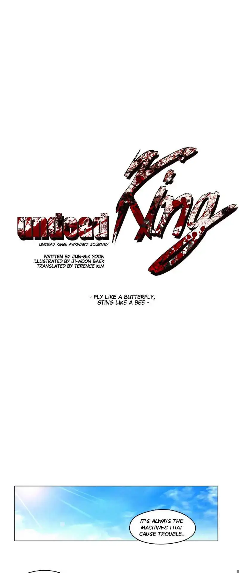 Undead King Chapter 4 page 1 - 