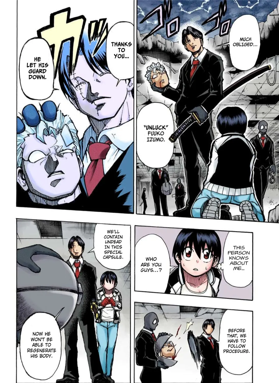 Undead Unluck - Digital Colored Comics (Colored) Chapter 1.2 page 13 - 