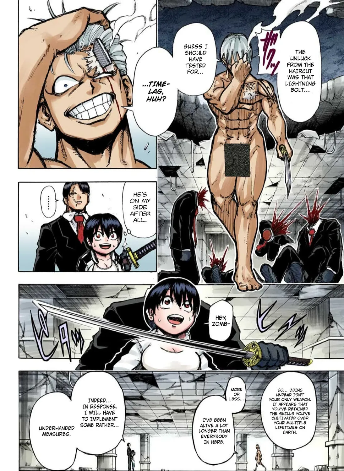 Undead Unluck - Digital Colored Comics (Colored) Chapter 1.2 page 33 - 