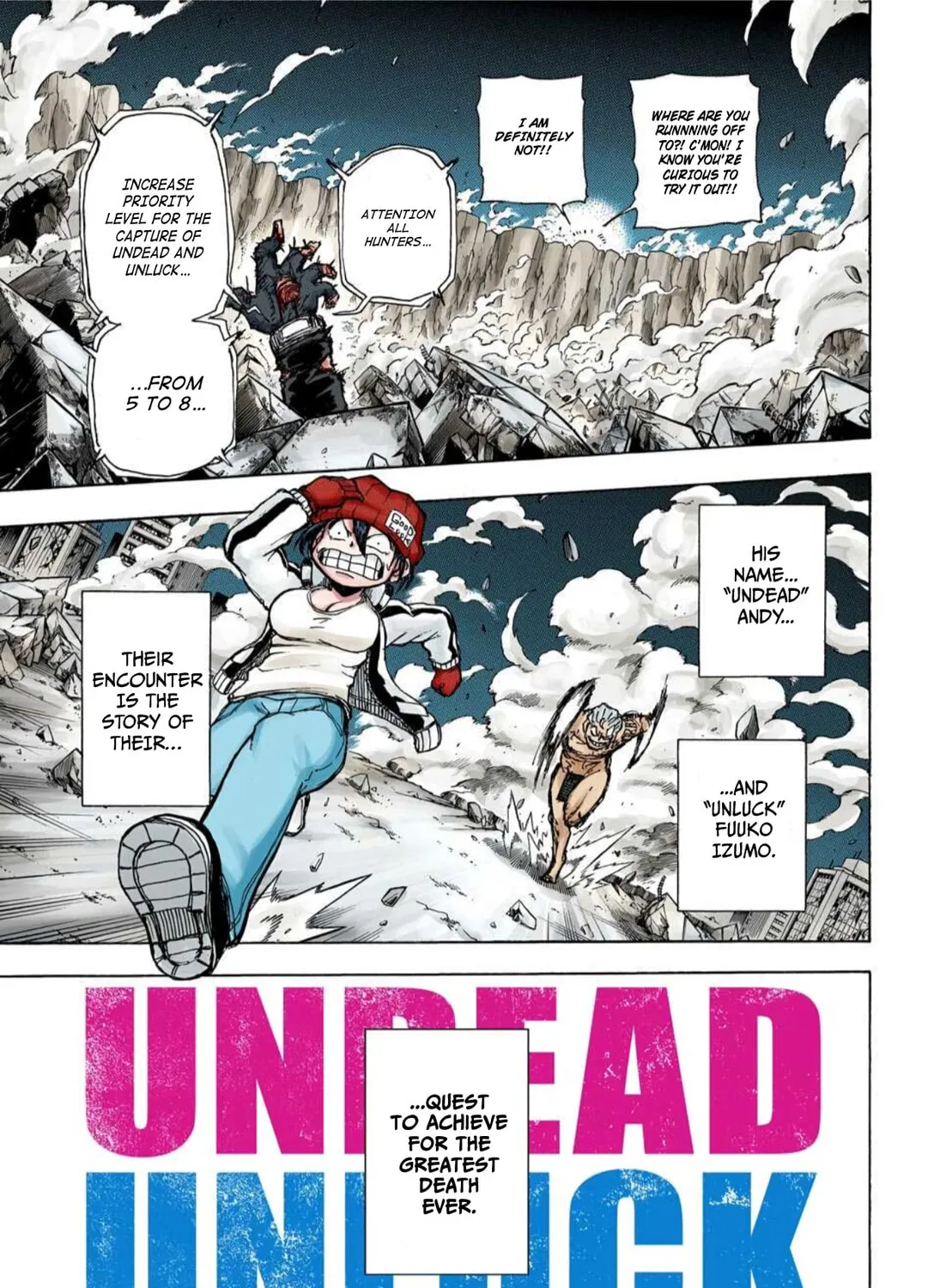 Undead Unluck - Digital Colored Comics (Colored) Chapter 1.2 page 57 - 