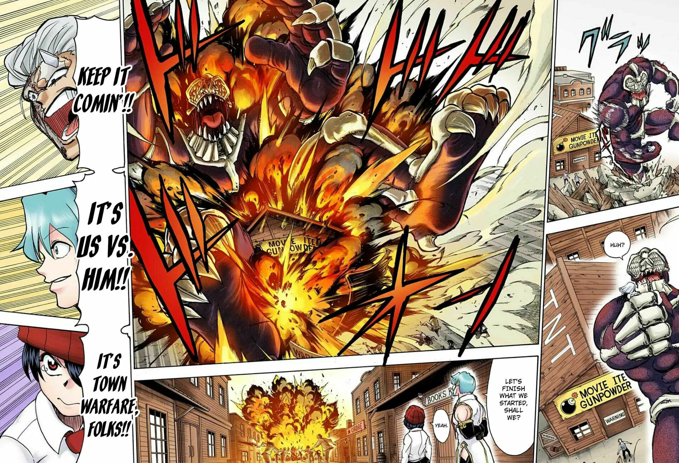 Undead Unluck - Digital Colored Comics (Colored) Chapter 13 page 35 - 