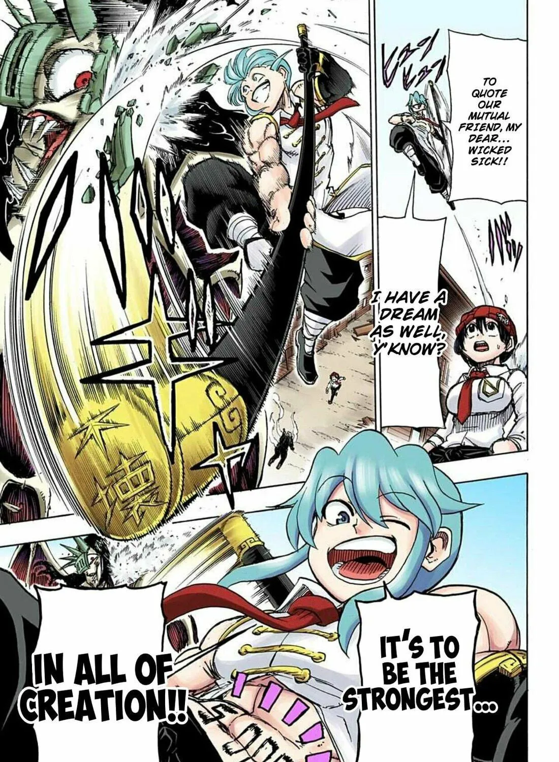Undead Unluck - Digital Colored Comics (Colored) Chapter 14 page 35 - 