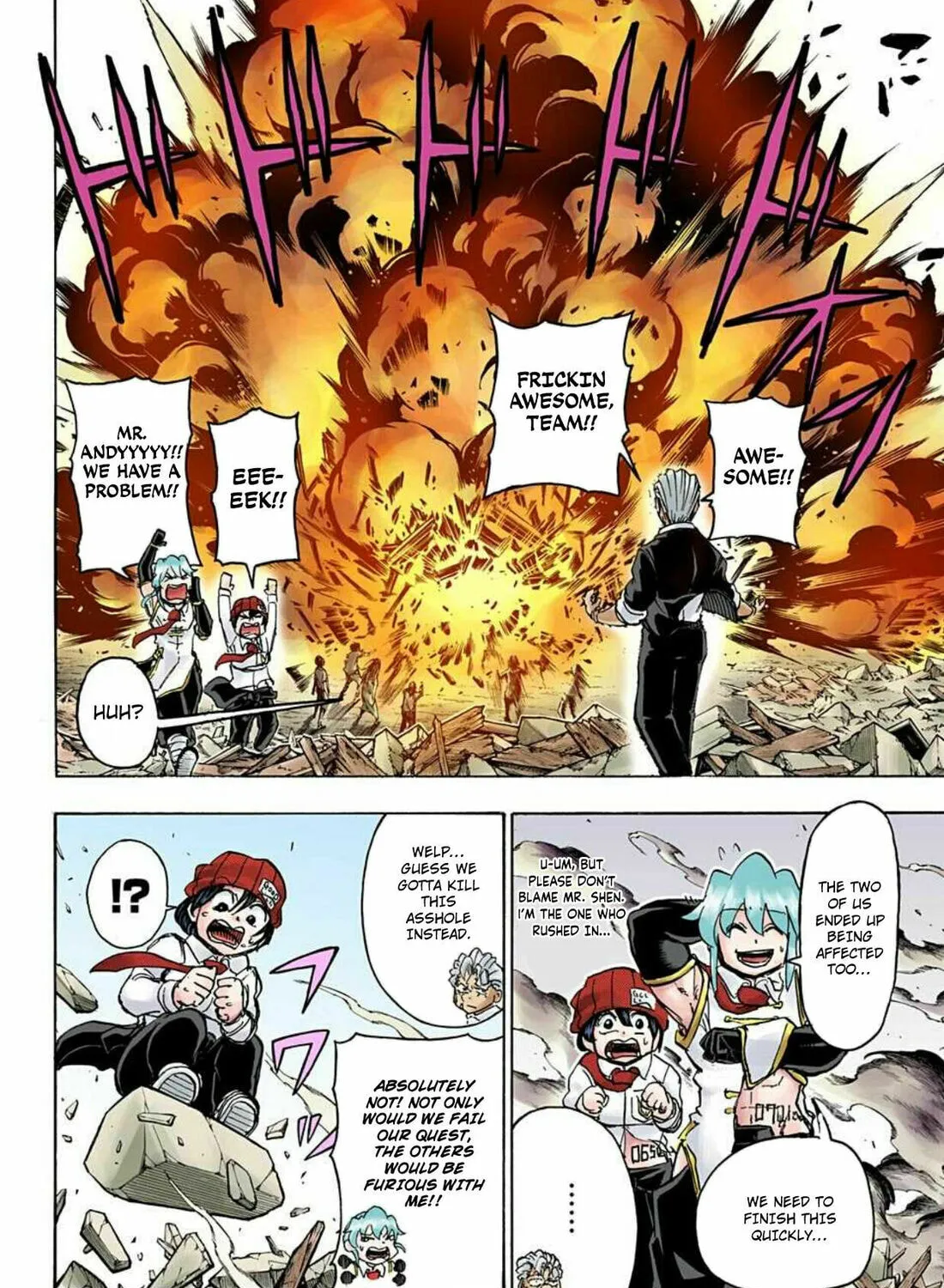 Undead Unluck - Digital Colored Comics (Colored) Chapter 14 page 7 - 
