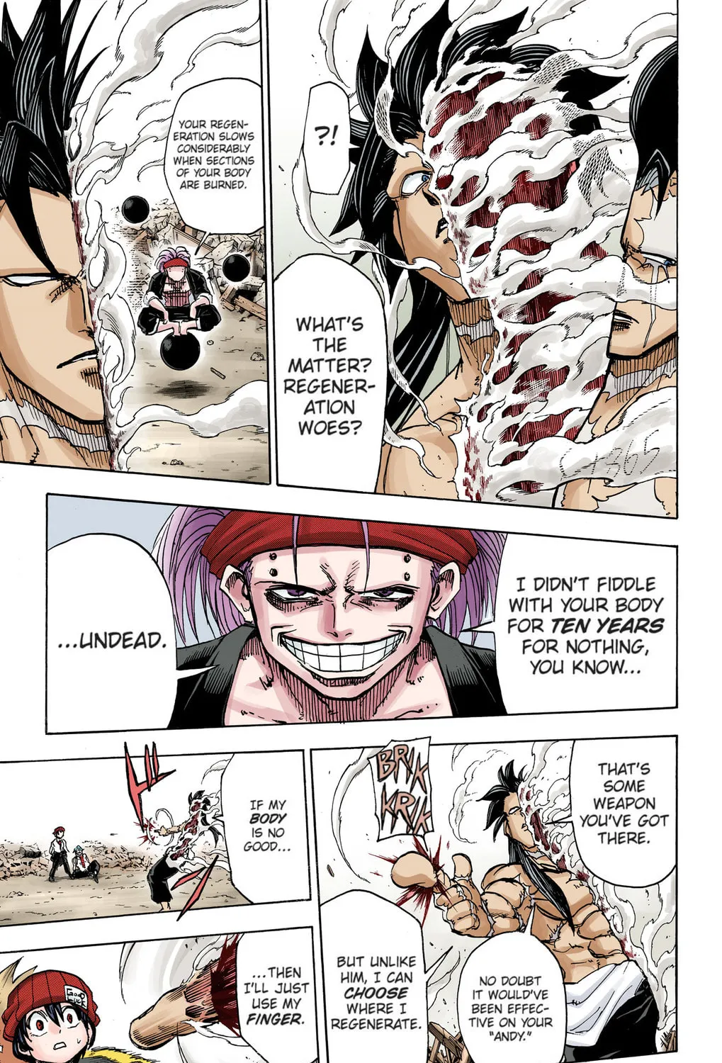 Undead Unluck - Digital Colored Comics (Colored) Chapter 17 page 13 - 