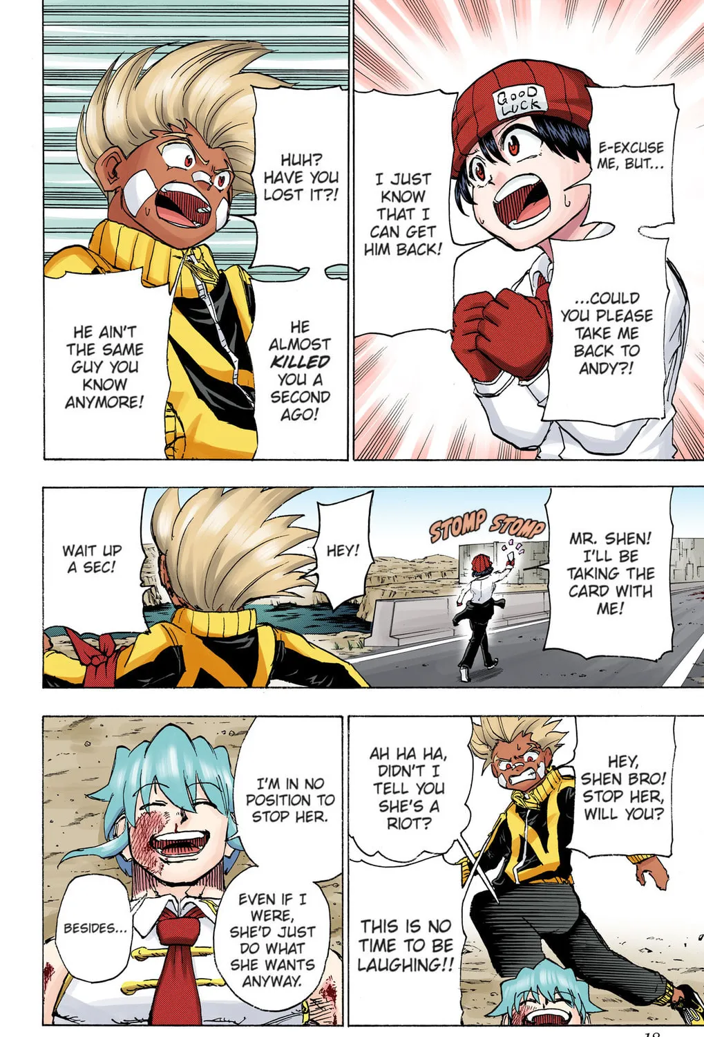 Undead Unluck - Digital Colored Comics (Colored) Chapter 17 page 21 - 