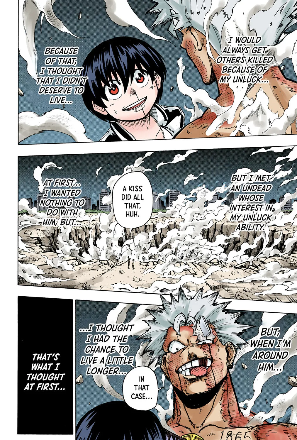 Undead Unluck - Digital Colored Comics (Colored) Chapter 2 page 3 - 