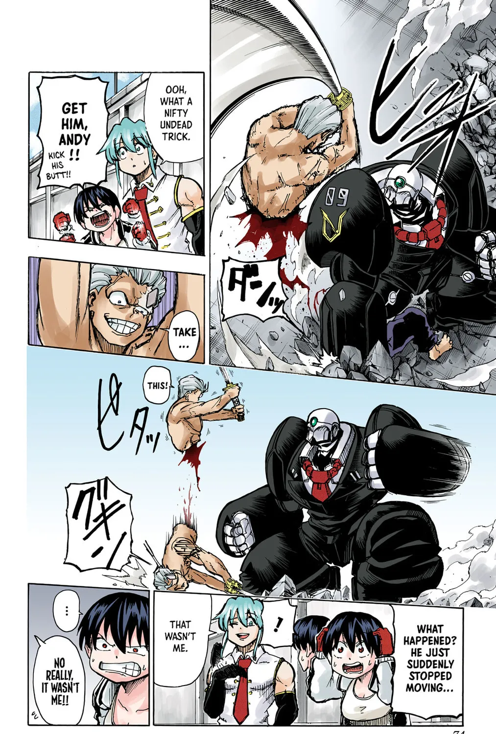 Undead Unluck - Digital Colored Comics (Colored) Chapter 2 page 27 - 