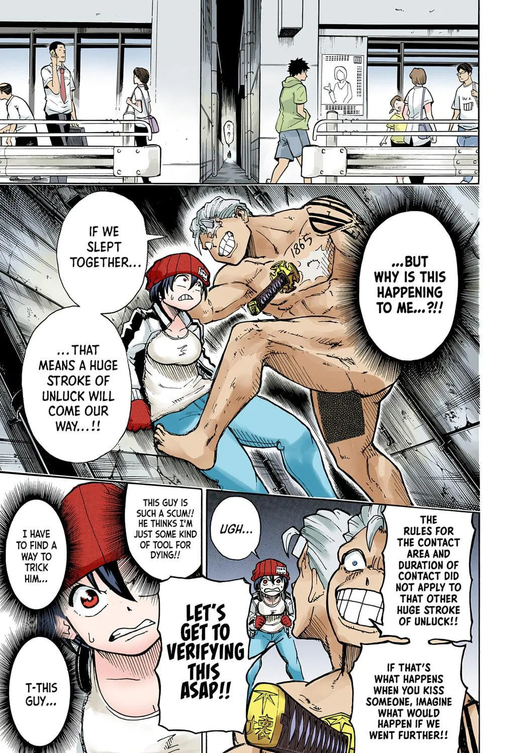 Undead Unluck - Digital Colored Comics (Colored) Chapter 2 page 5 - 