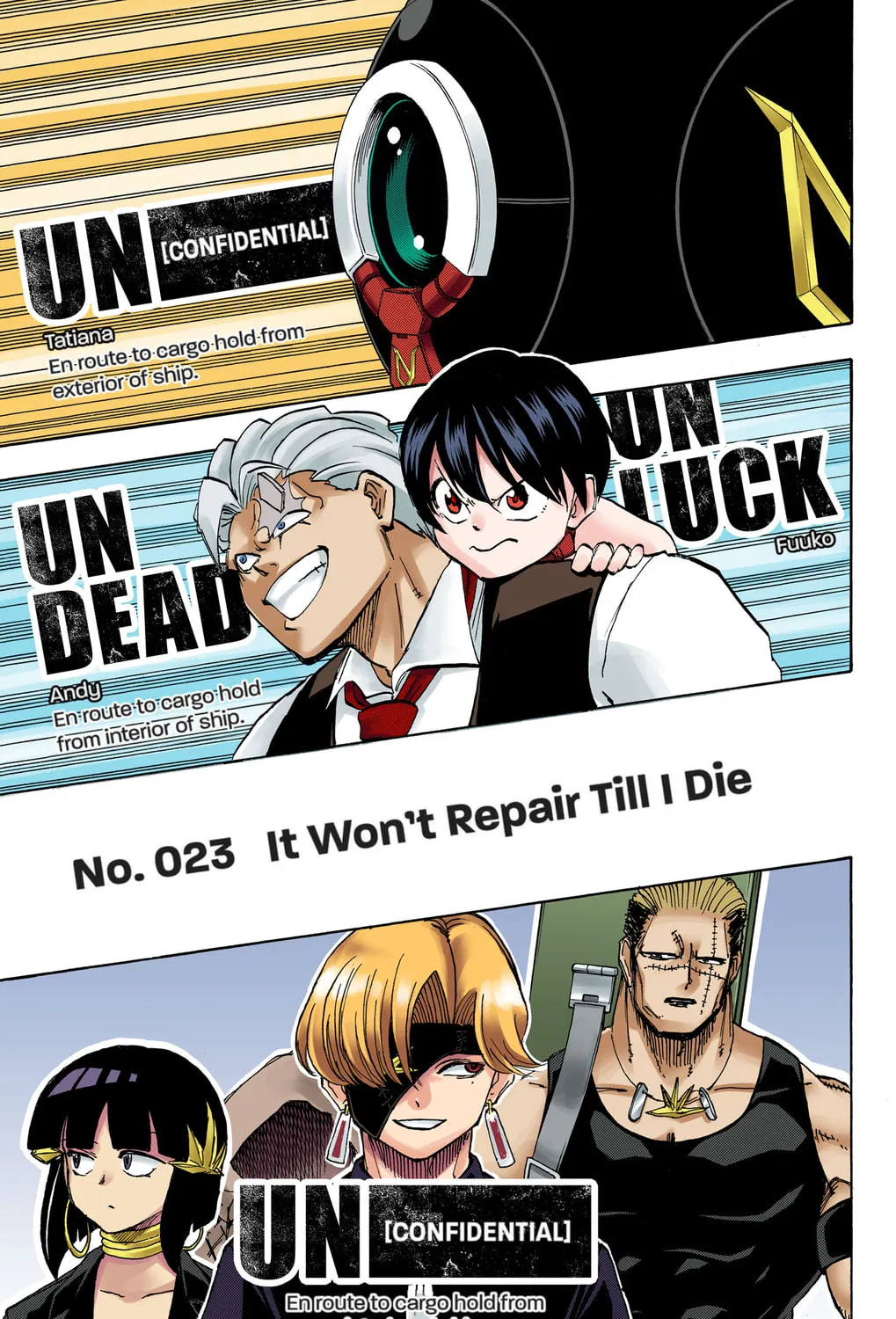 Undead Unluck - Digital Colored Comics (Colored) Chapter 23 page 1 - 
