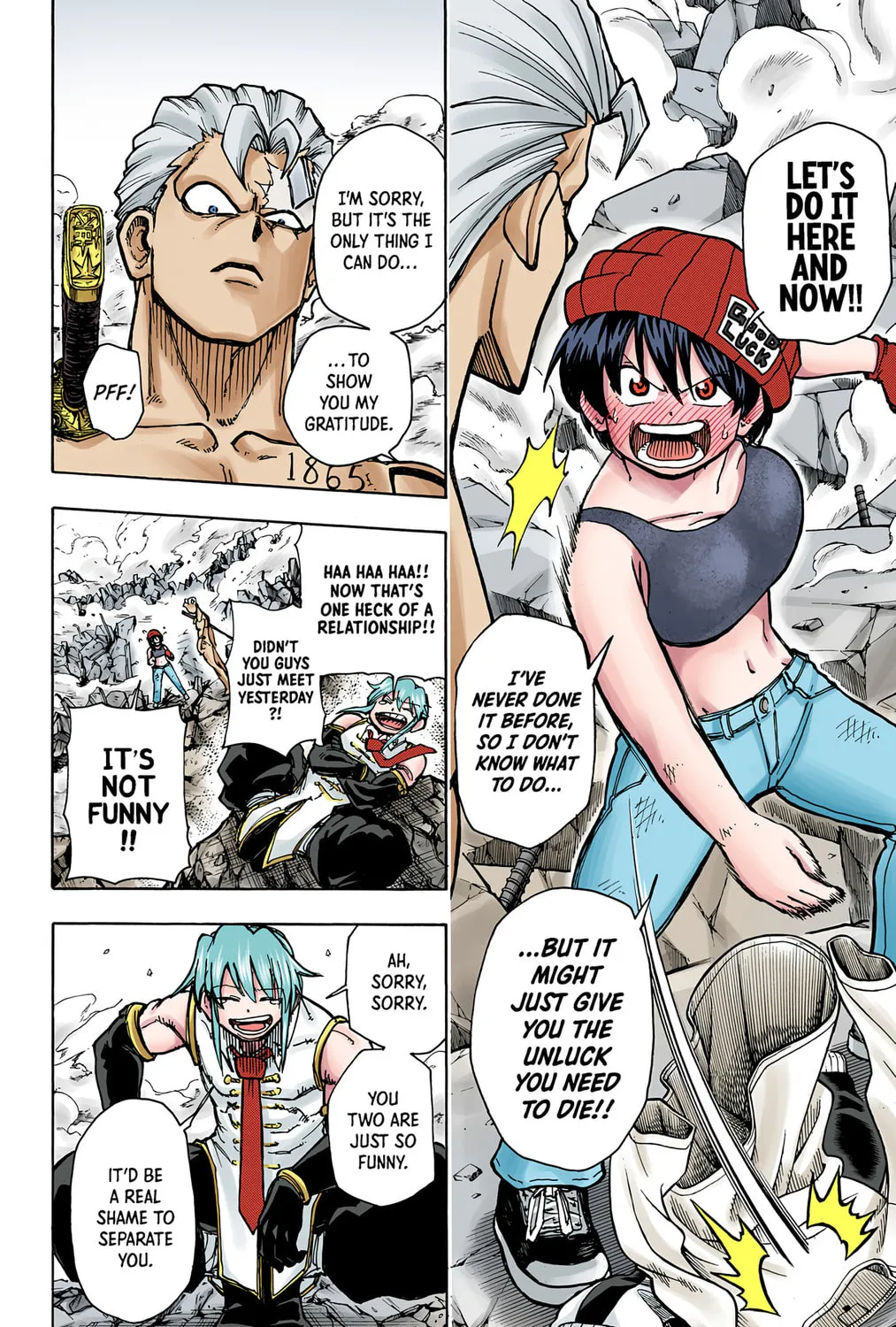 Undead Unluck - Digital Colored Comics (Colored) Chapter 3 page 37 - 