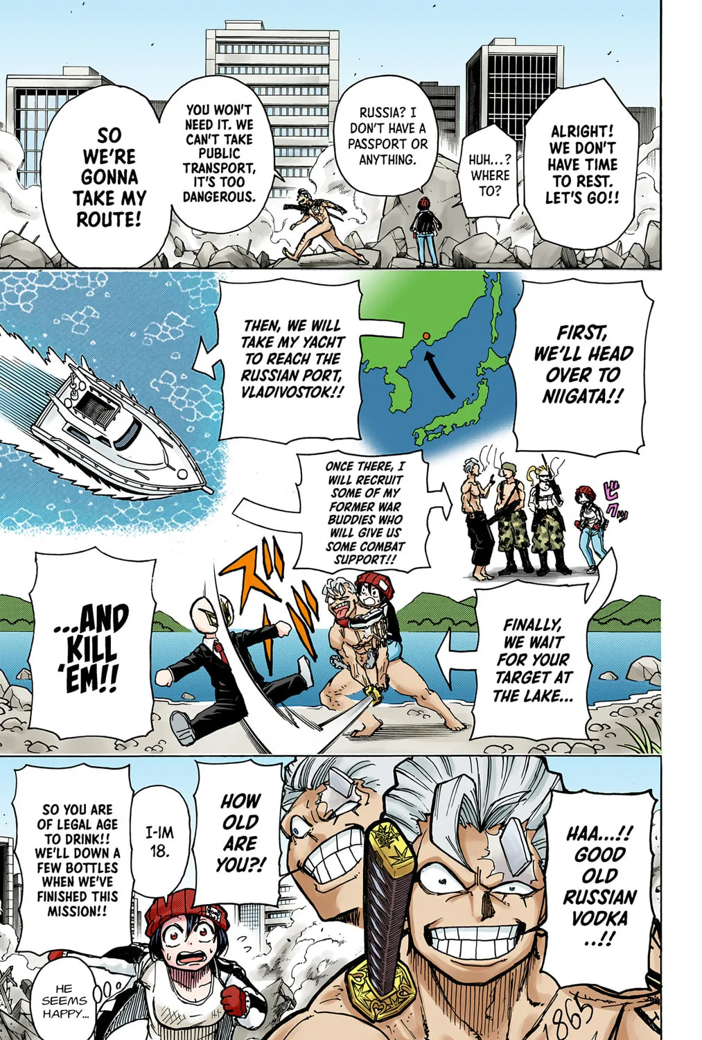 Undead Unluck - Digital Colored Comics (Colored) Chapter 3 page 43 - 