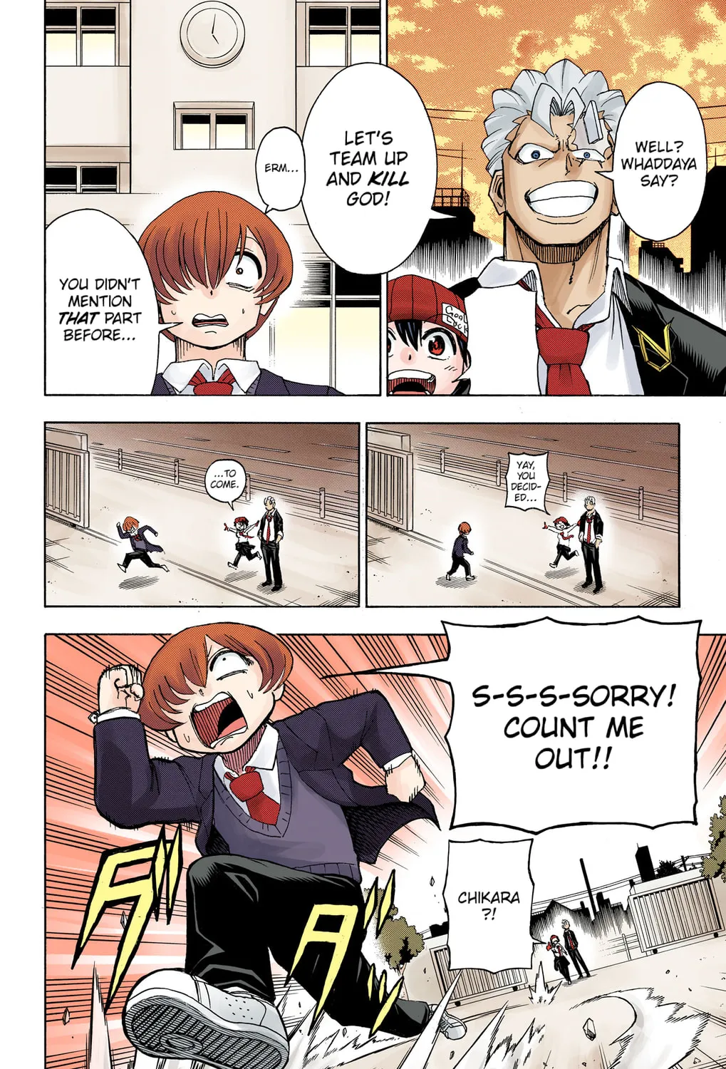 Undead Unluck - Digital Colored Comics (Colored) Chapter 30 page 3 - 
