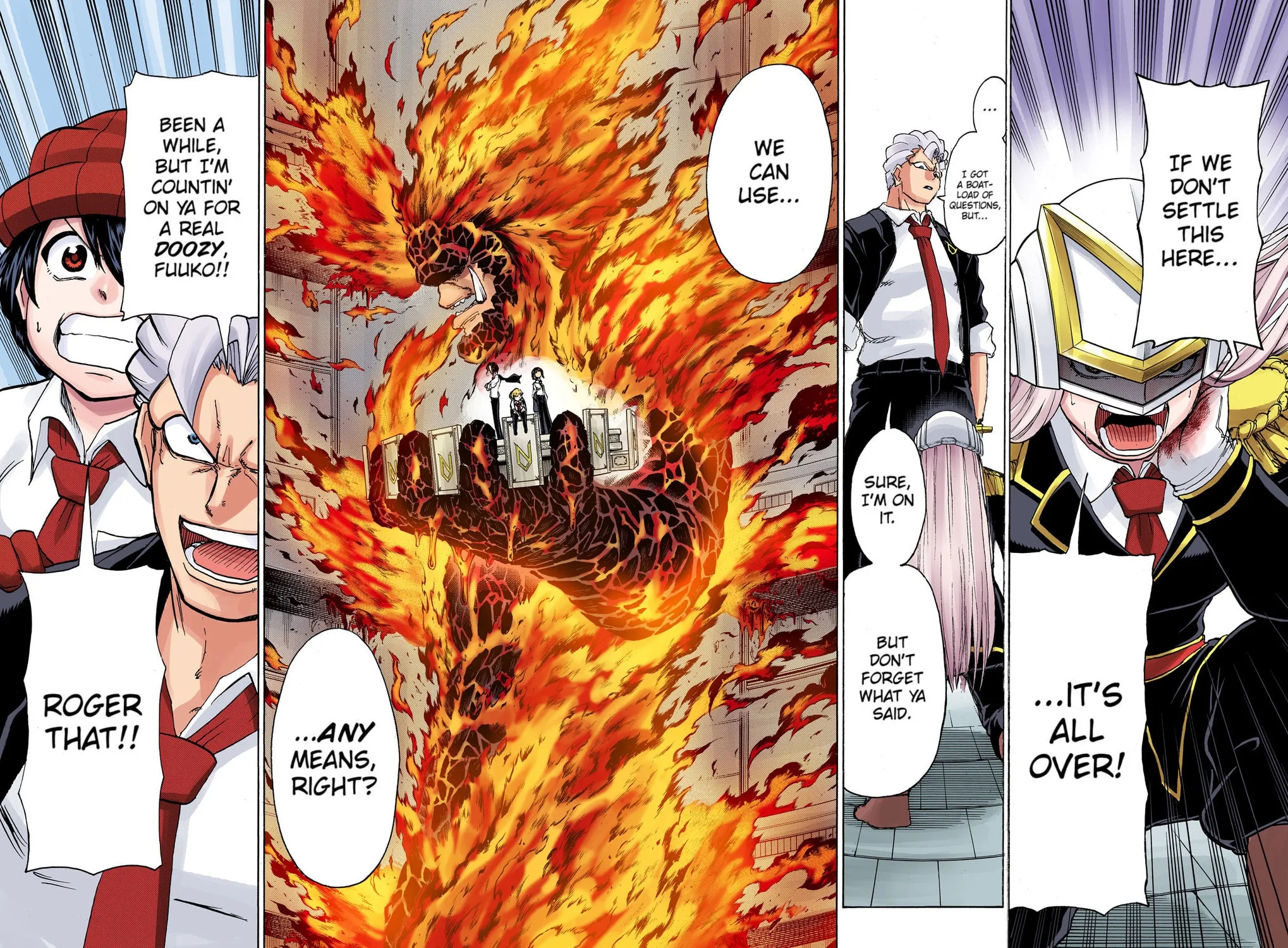 Undead Unluck - Digital Colored Comics (Colored) Chapter 32 page 33 - 