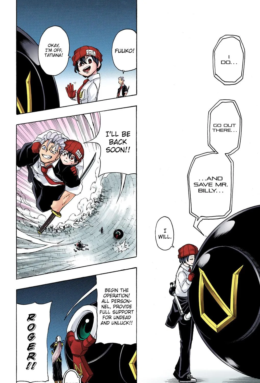 Undead Unluck - Digital Colored Comics (Colored) Chapter 33 page 11 - 