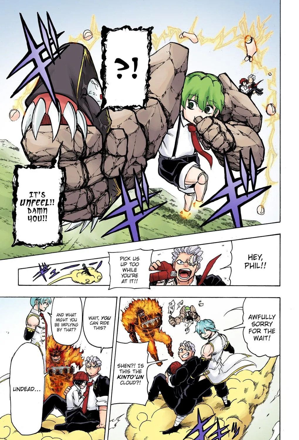 Undead Unluck - Digital Colored Comics (Colored) Chapter 35 page 11 - 