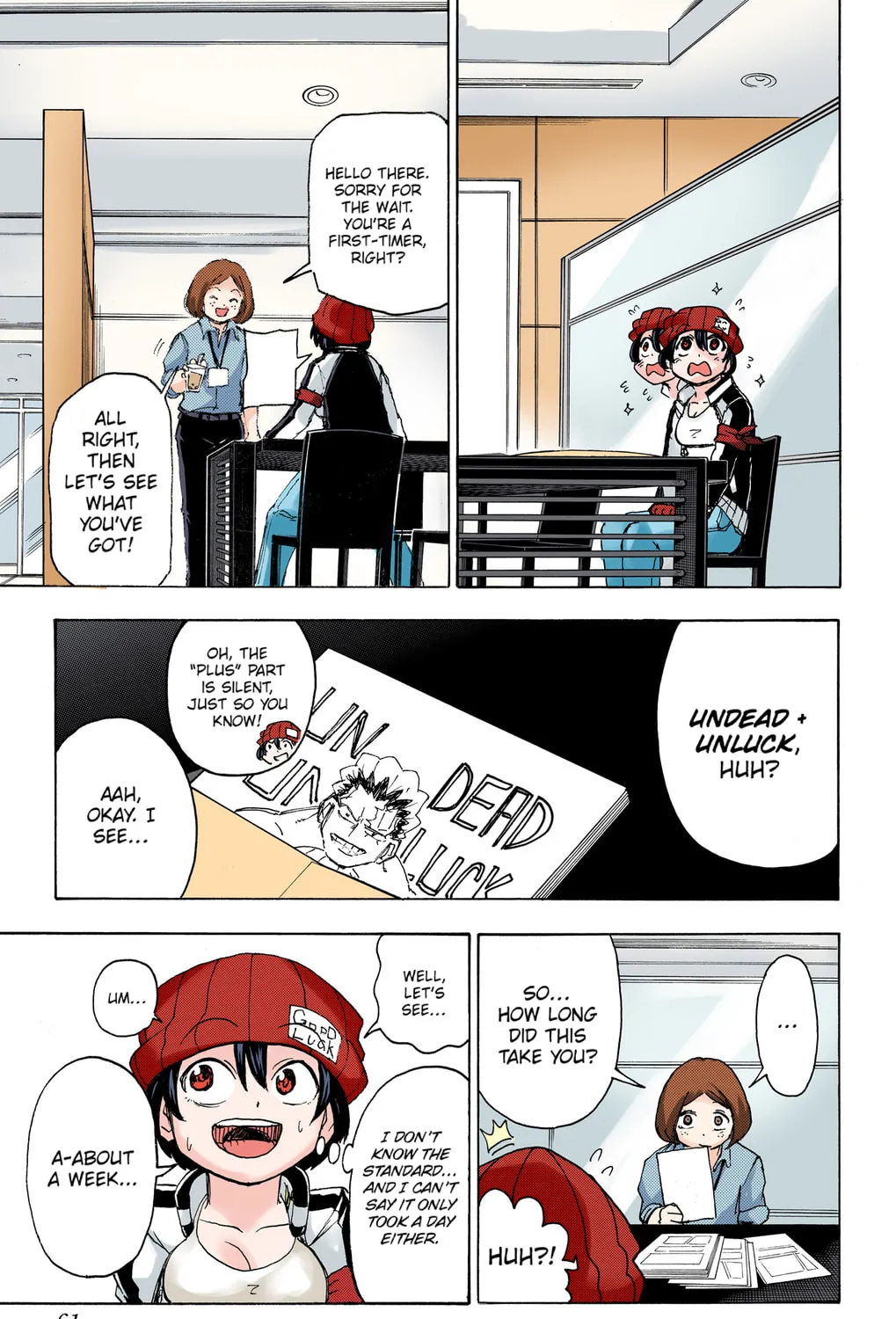 Undead Unluck - Digital Colored Comics (Colored) Chapter 37 page 27 - 