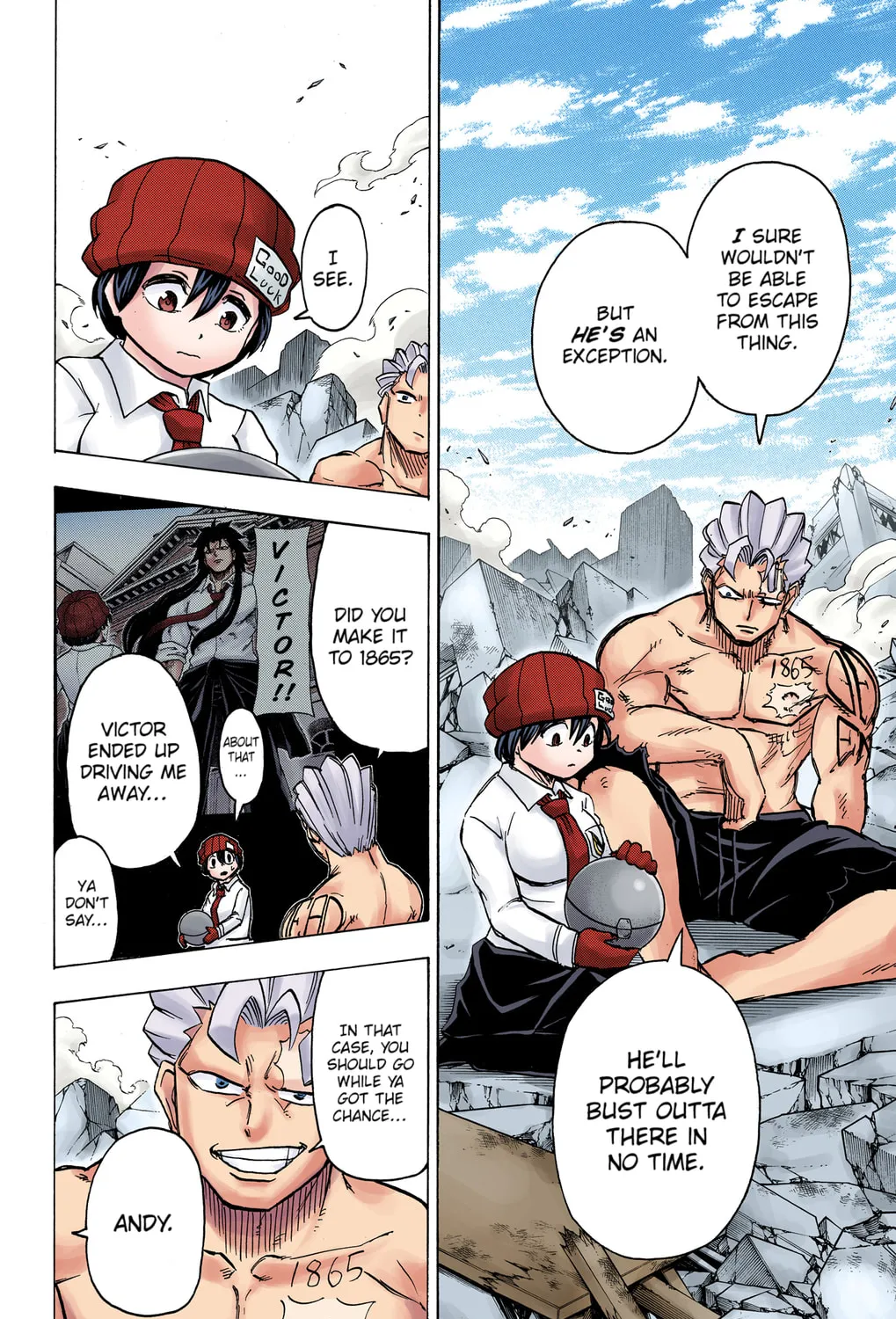 Undead Unluck - Digital Colored Comics (Colored) Chapter 46 page 3 - 