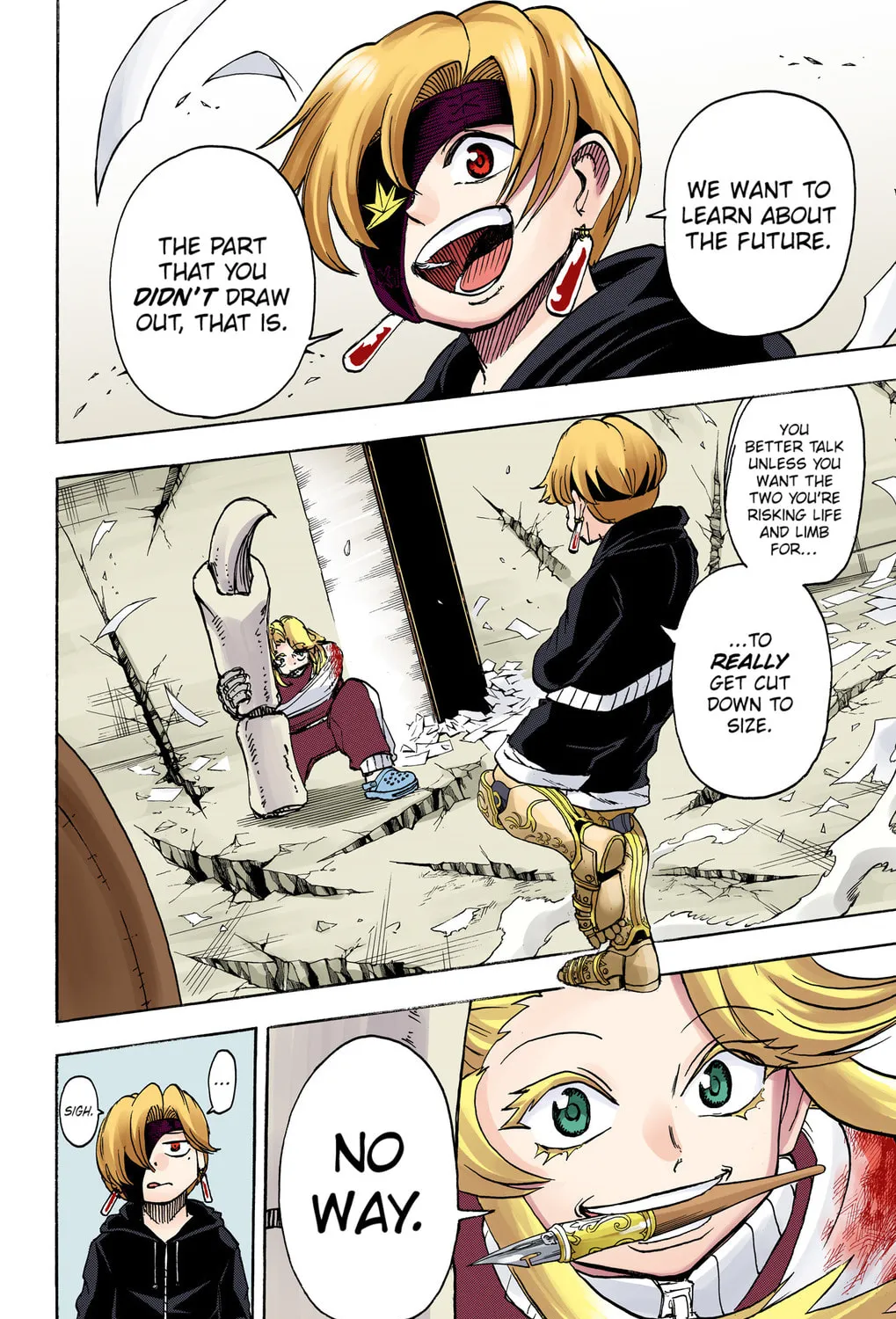 Undead Unluck - Digital Colored Comics (Colored) Chapter 47 page 3 - 