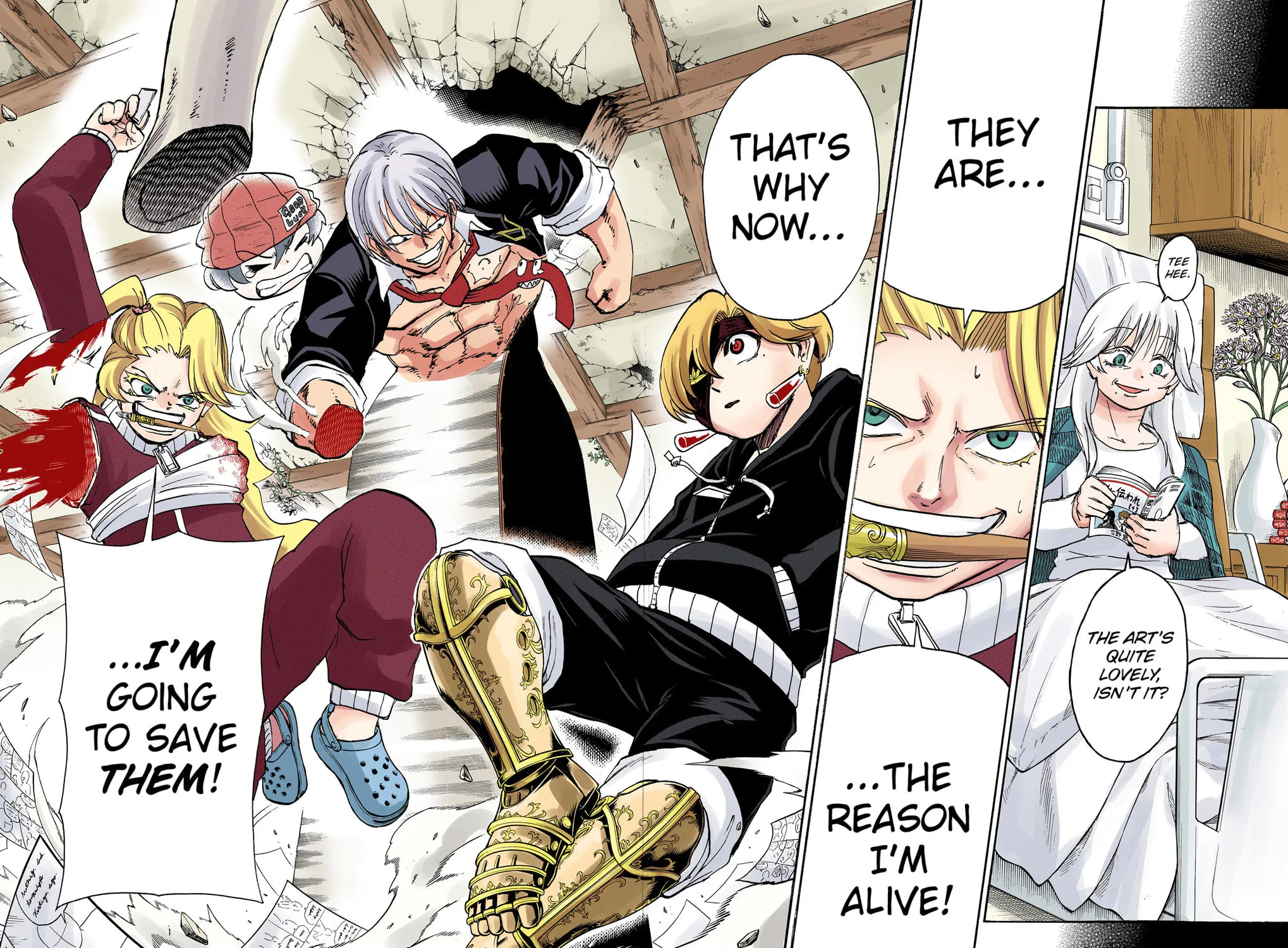 Undead Unluck - Digital Colored Comics (Colored) Chapter 47 page 35 - 