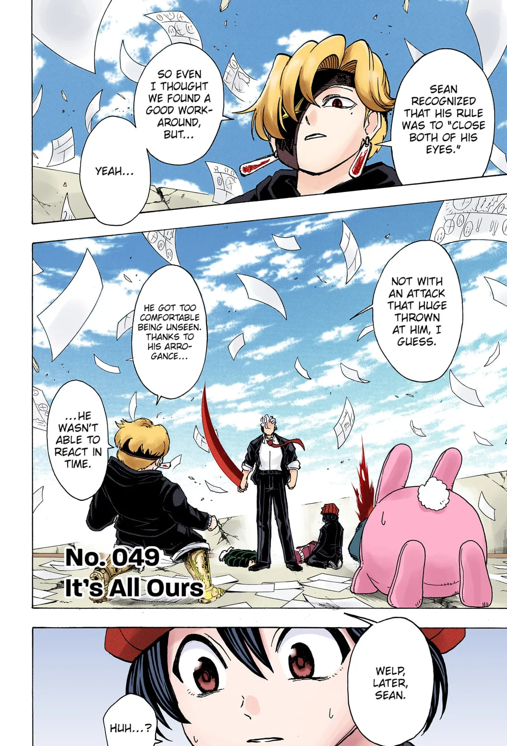 Undead Unluck - Digital Colored Comics (Colored) Chapter 49 page 3 - 