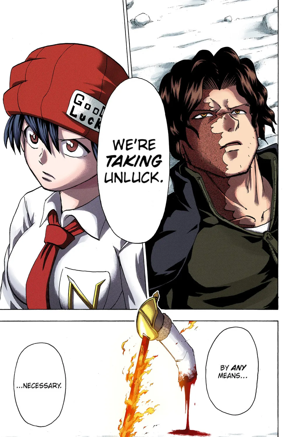 Undead Unluck - Digital Colored Comics (Colored) Chapter 56 page 33 - 